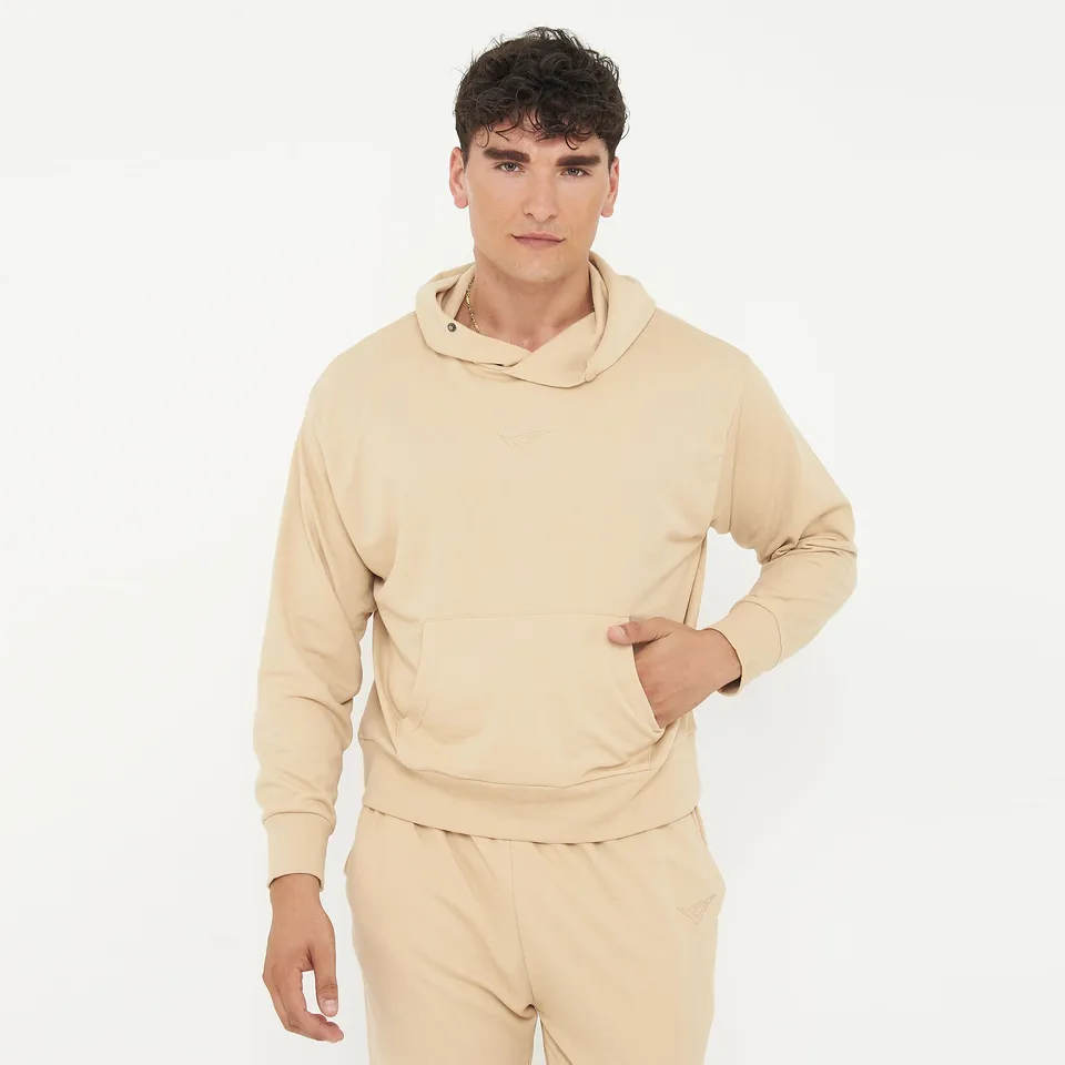legea-f-boxy-felpa-unisex-con-cappuccio-sabbia-2xl image 1