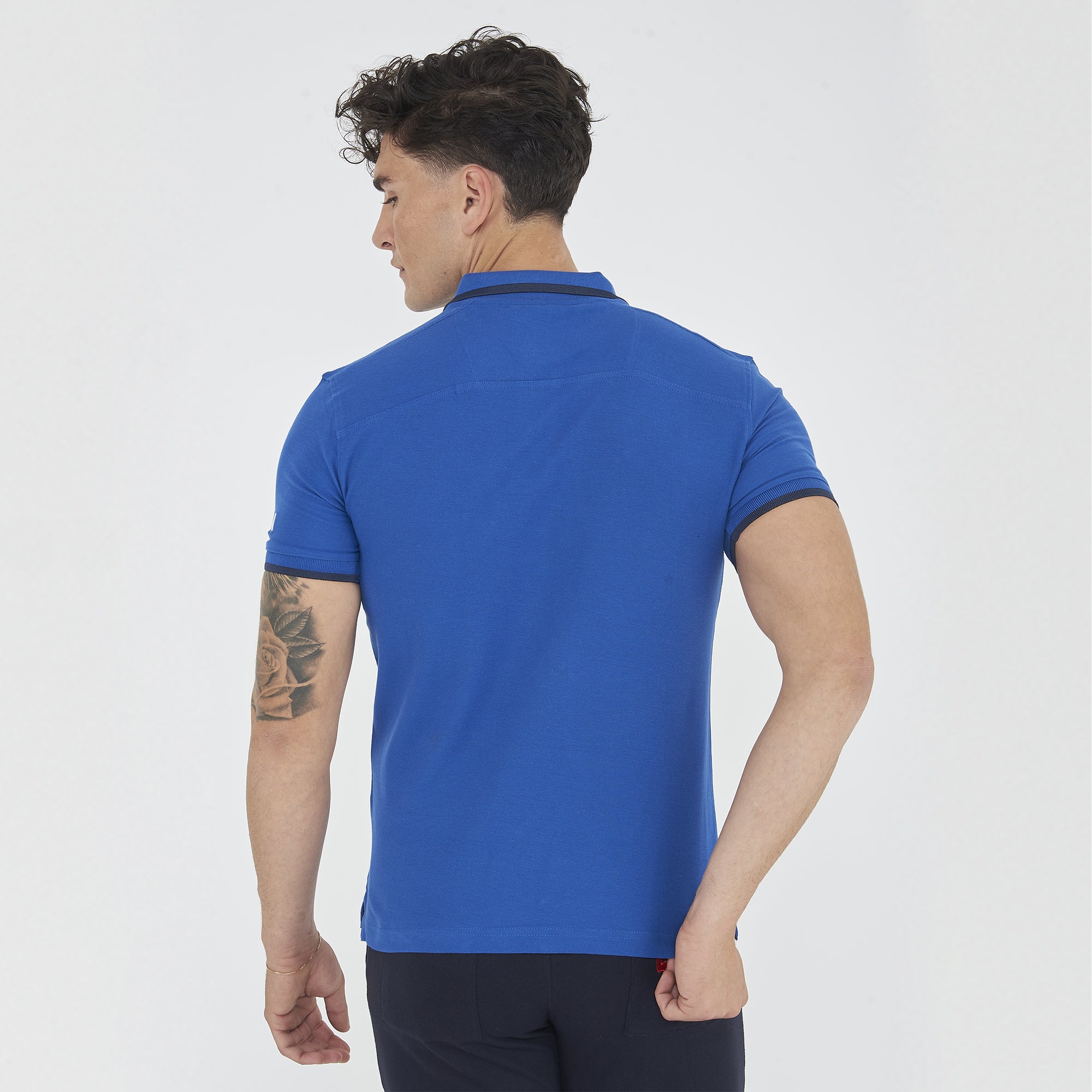legea-polo-dacca-maniche-corte-cotone-azzurro-xl image 2