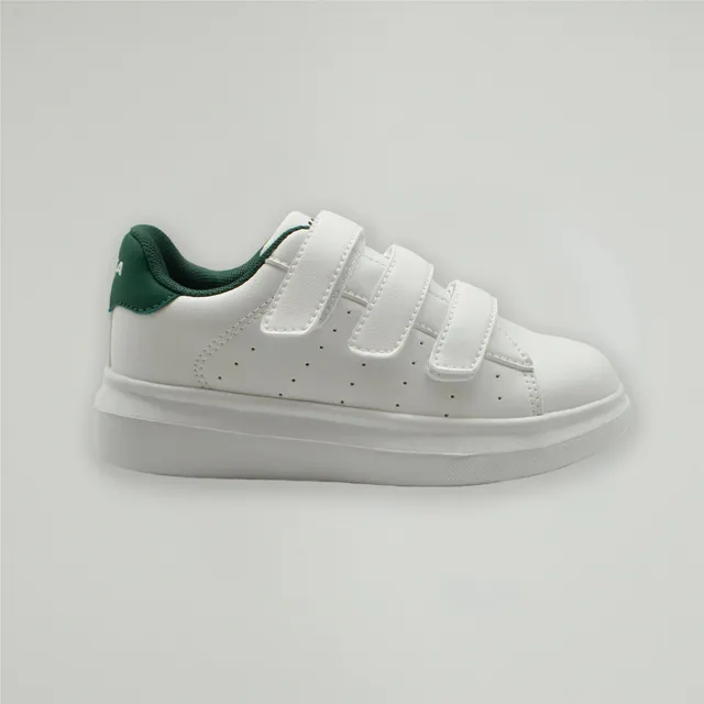 legea-ten-scarpe-con-strappi-per-bambini-bianco-verde-29 image 1