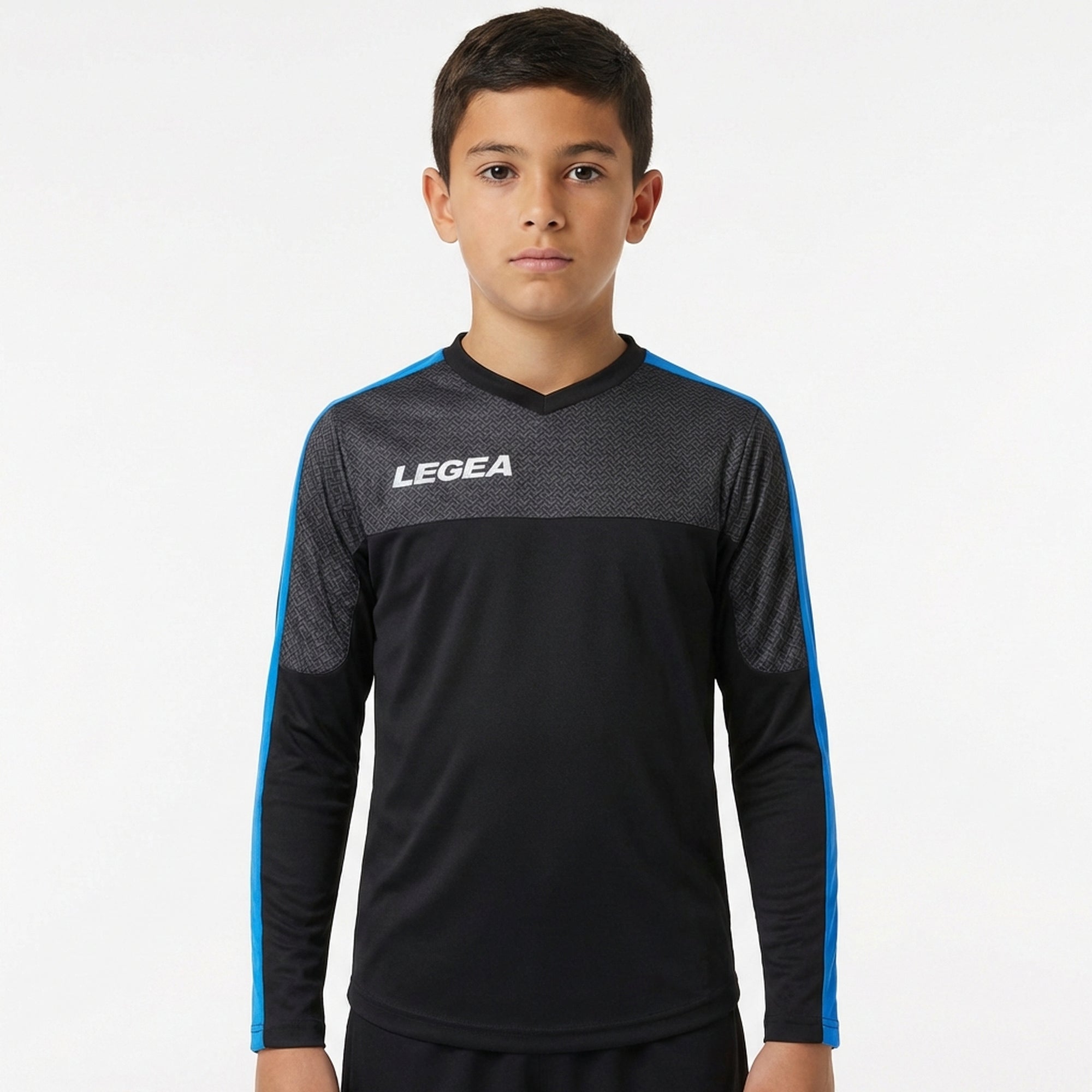 legea-atene-maglia-calcio-maniche-lunghe-nero-3xs image 1