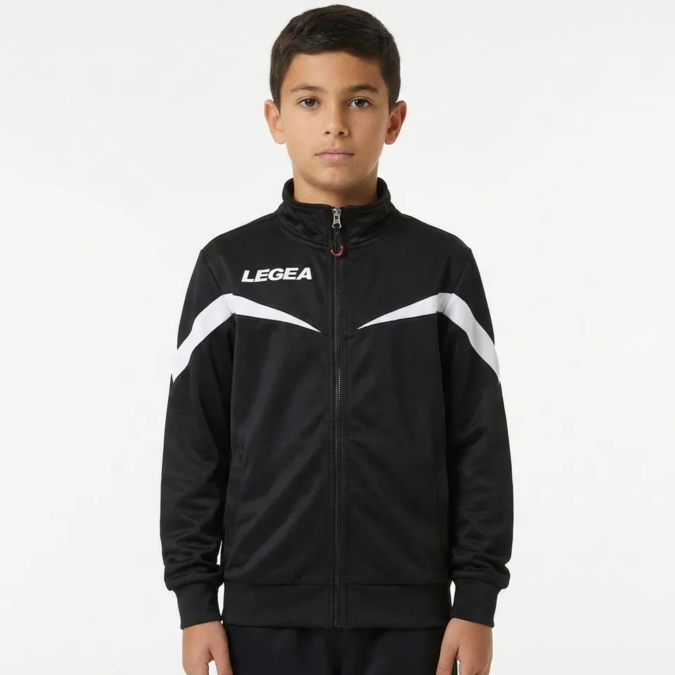 legea-mosca-giacca-sportiva-con-zip-nero-2xs-taglie-piccole image 1