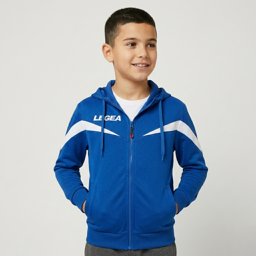 legea-turchia-giacca-sportiva-con-cappuccio-azzurro-2xs image 1