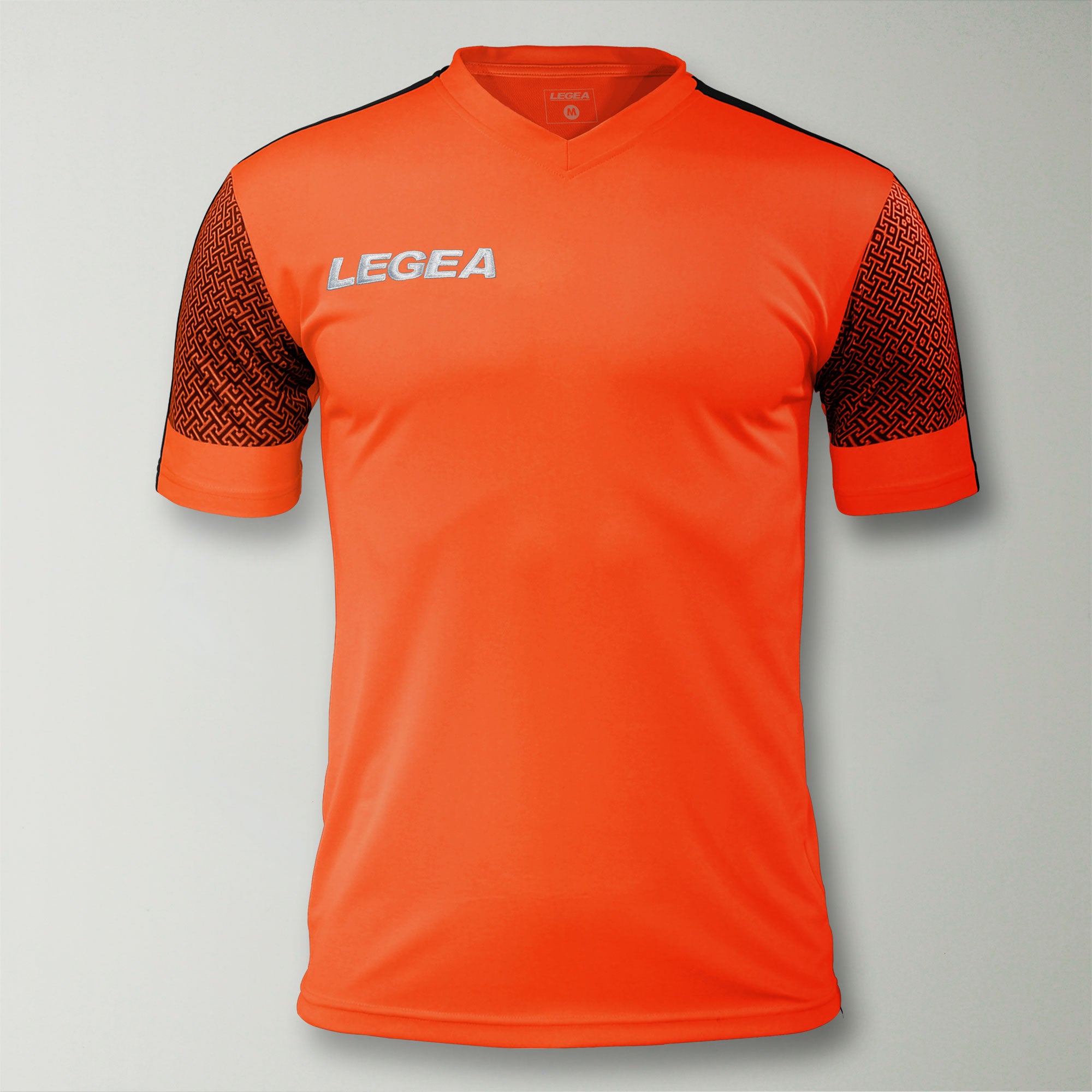 legea-praga-maglia-calcio-manica-corta-arancio-fluo-xl image 1
