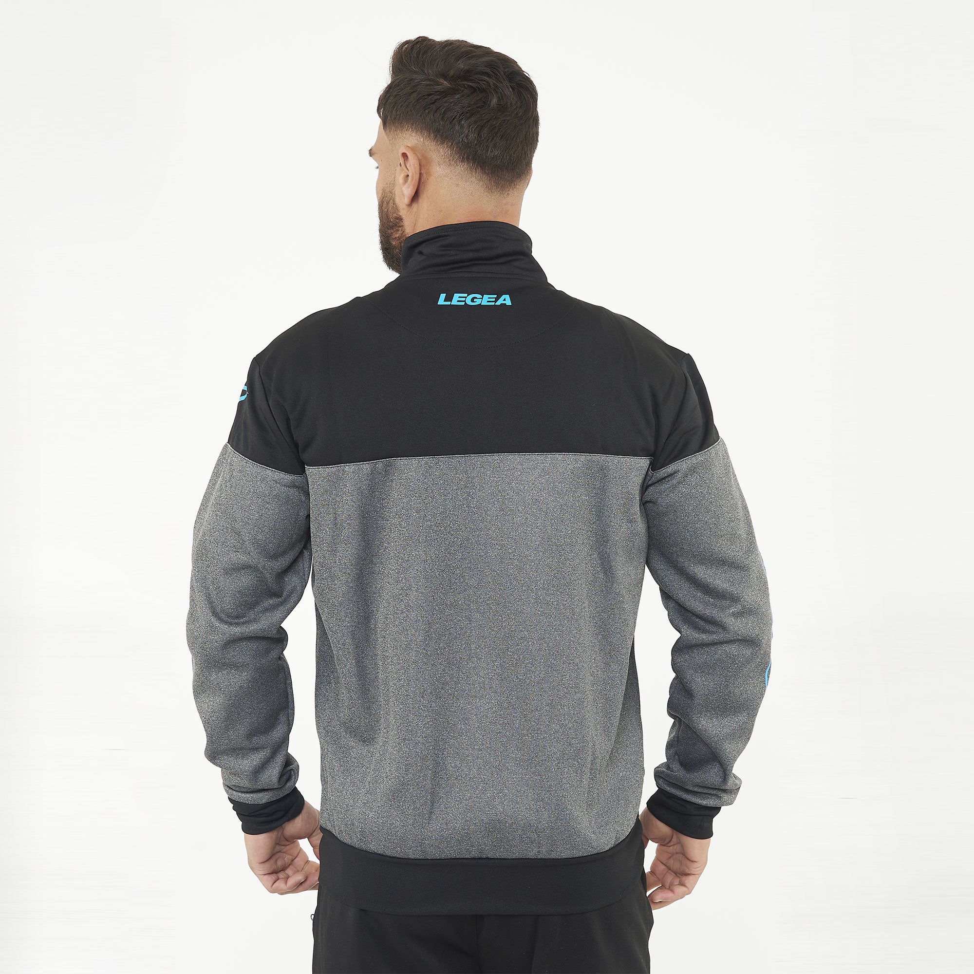 legea-giacca-sportiva-con-zip-ucla-grigio-melange-celeste-s image 4