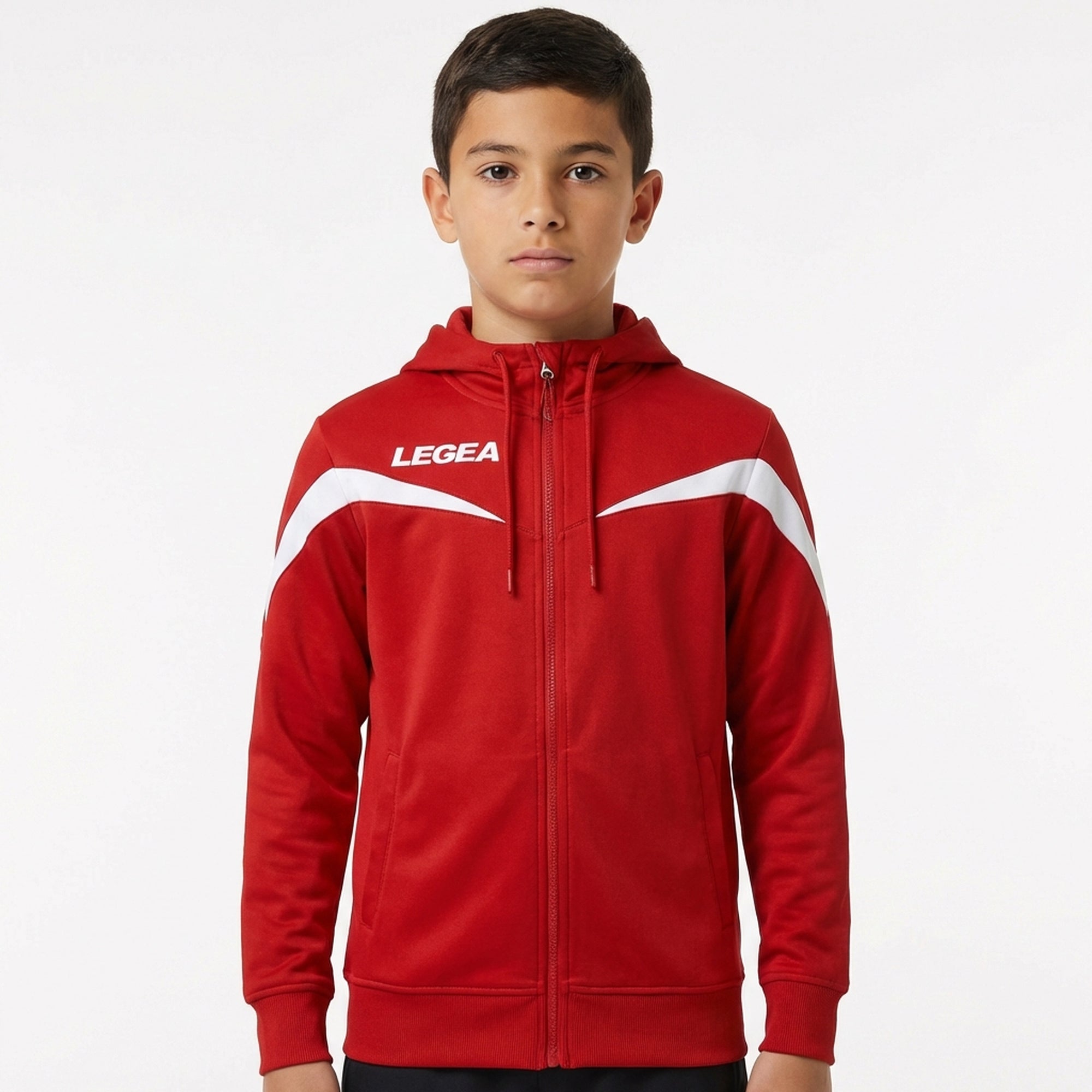 legea-giacca-sportiva-con-cappuccio-turchia-taglie-piccole-rosso-2xs image 1