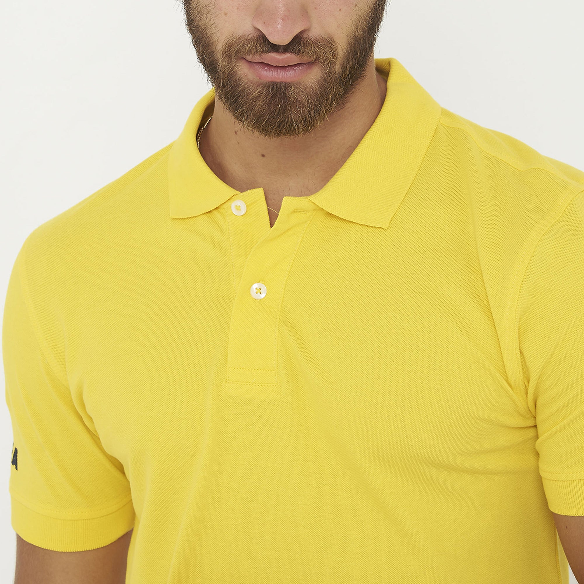 legea-ariete-polo-in-cotone-giallo-m image 3