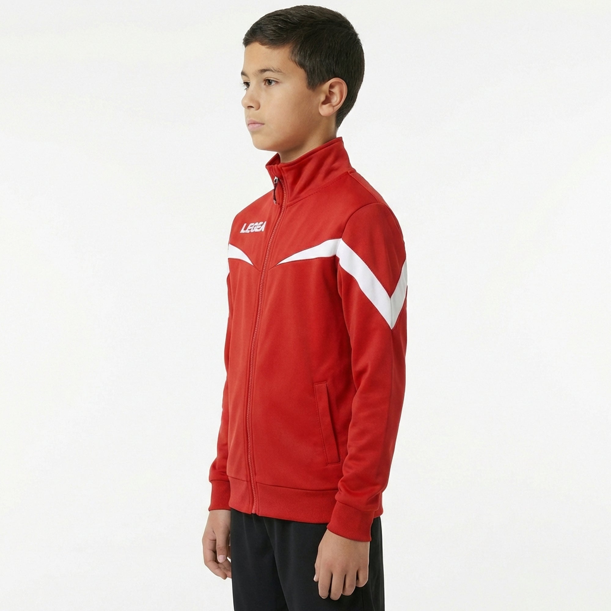 legea-salvador-giacca-sportiva-con-zip-bambino-rosso-3xs image 4