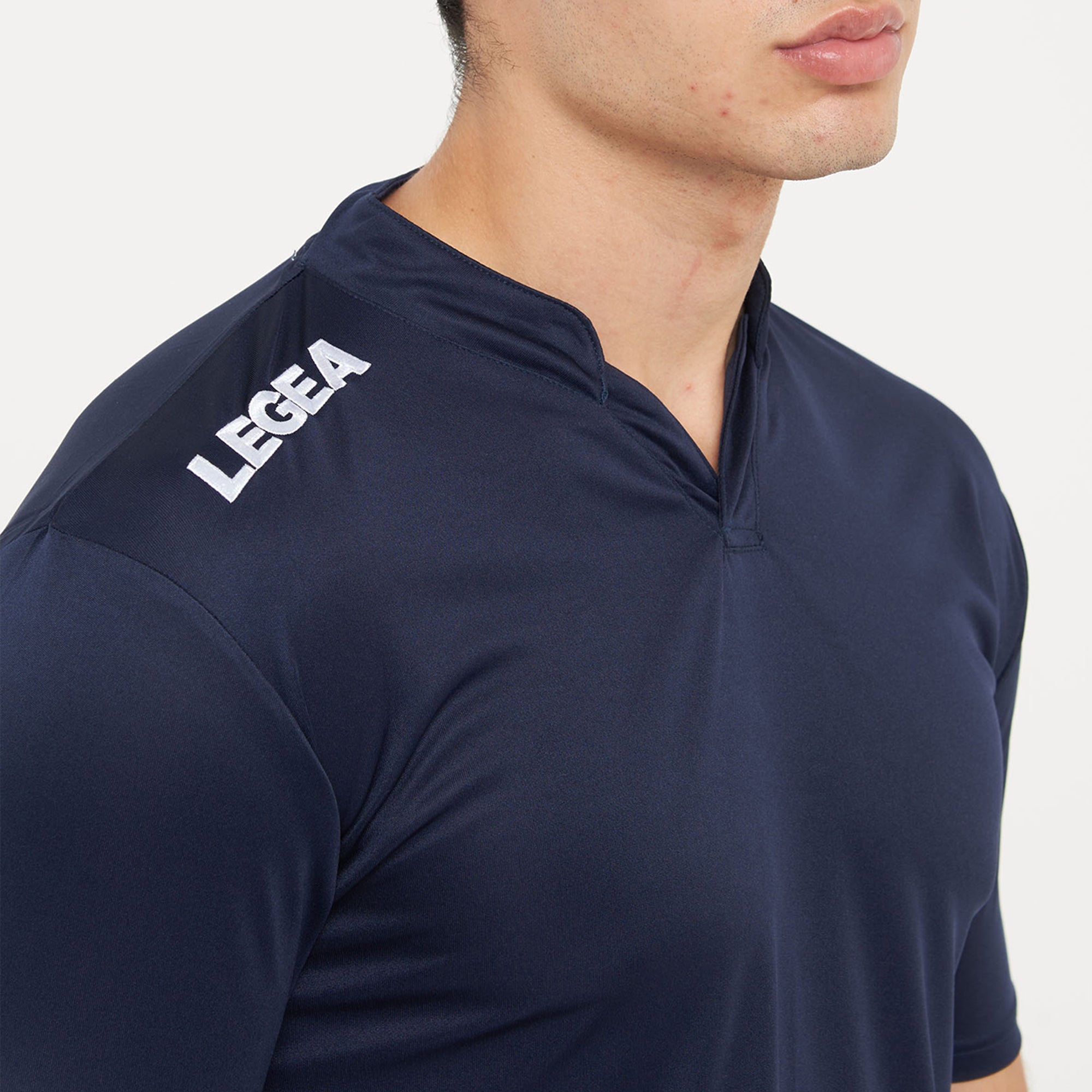 legea-ajaccio-maglia-da-calcio-con-colletto-blu-3xs image 3