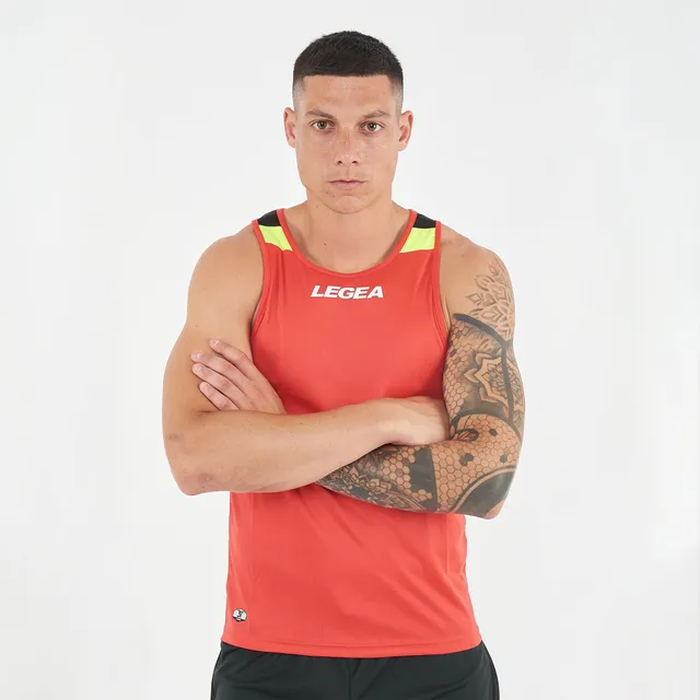 legea-tahiti-canotta-atletica-poliestere-corallo-fluo-s-m image 1