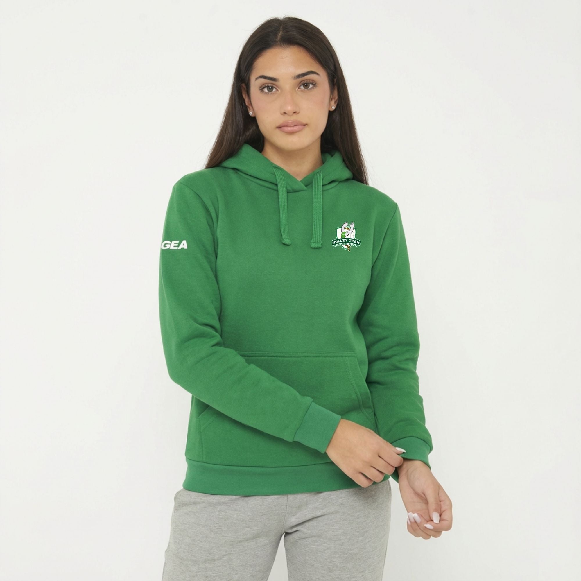 legea-spalato-felpa-con-cappuccio-e-zip-volley-team-san-giacomo-verde image 1