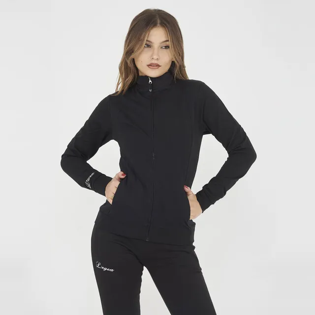 legea-ridaka-giacca-sportiva-leggera-con-zip-nero-xs image 1