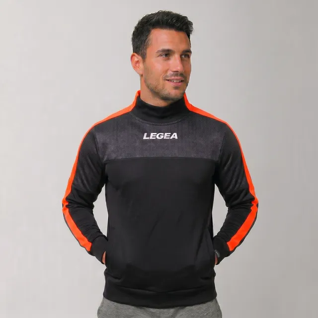 legea-giacca-da-allenamento-damasco-nero-arancio-fluo-s image 1