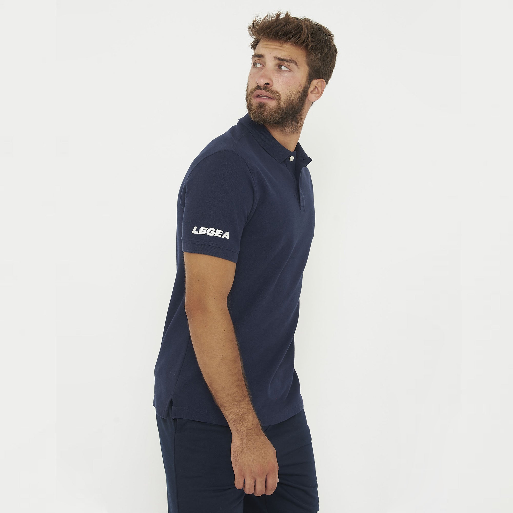 legea-ariete-polo-in-cotone-blu-l image 5