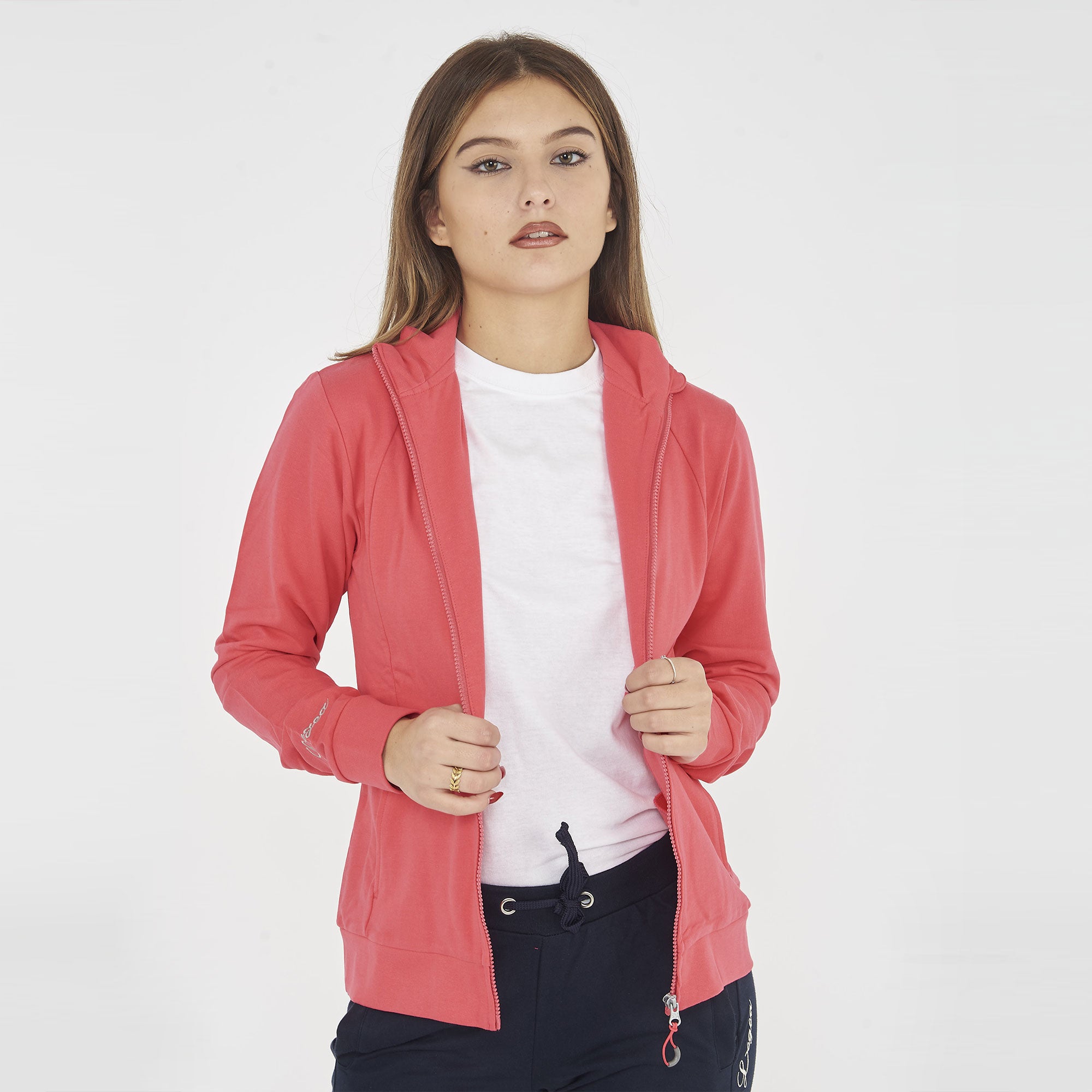 legea-giacca-sportiva-leggera-ridaka-con-zip-amarena-xl image 2