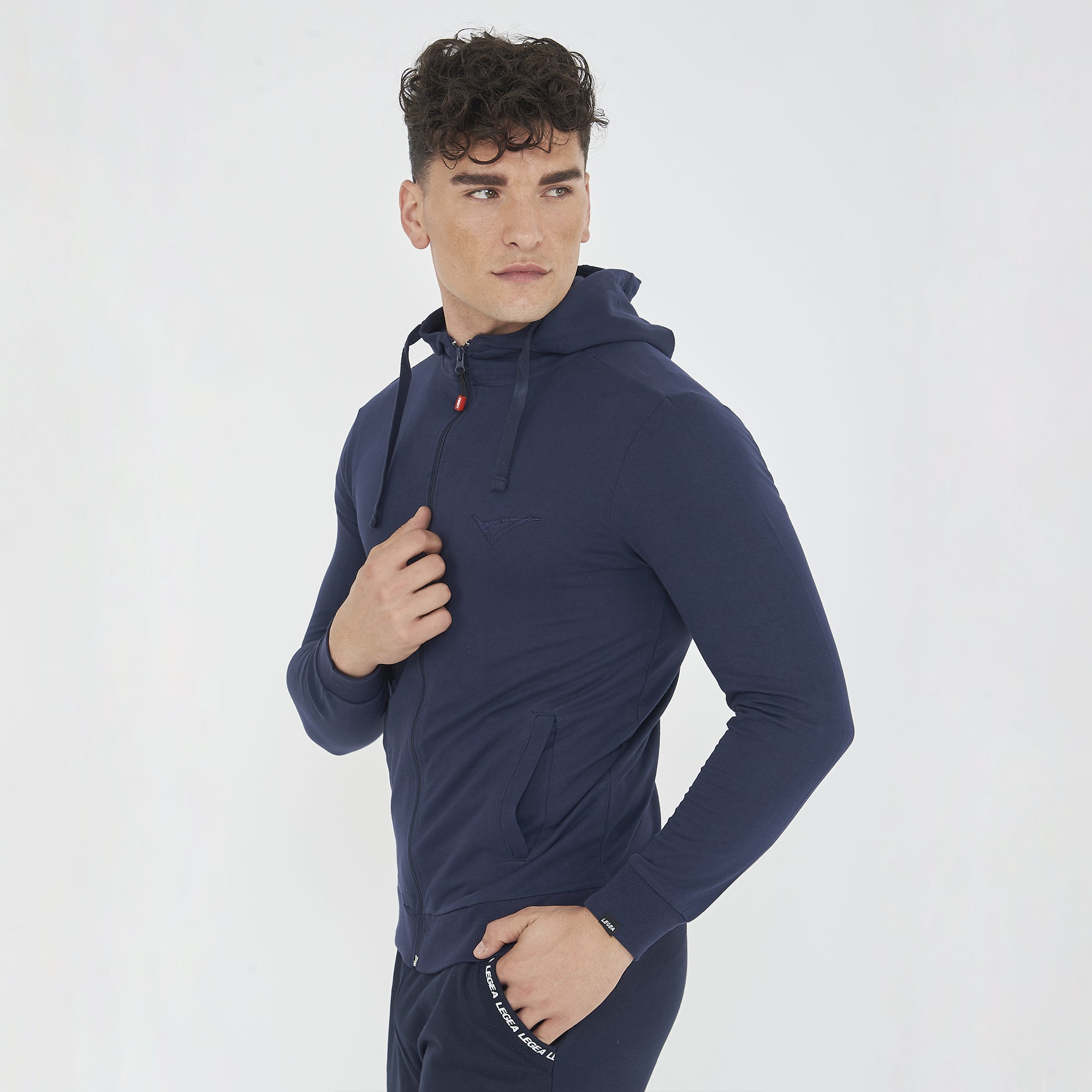 legea-maya-giacca-leggera-in-cotone-blu-s image 3