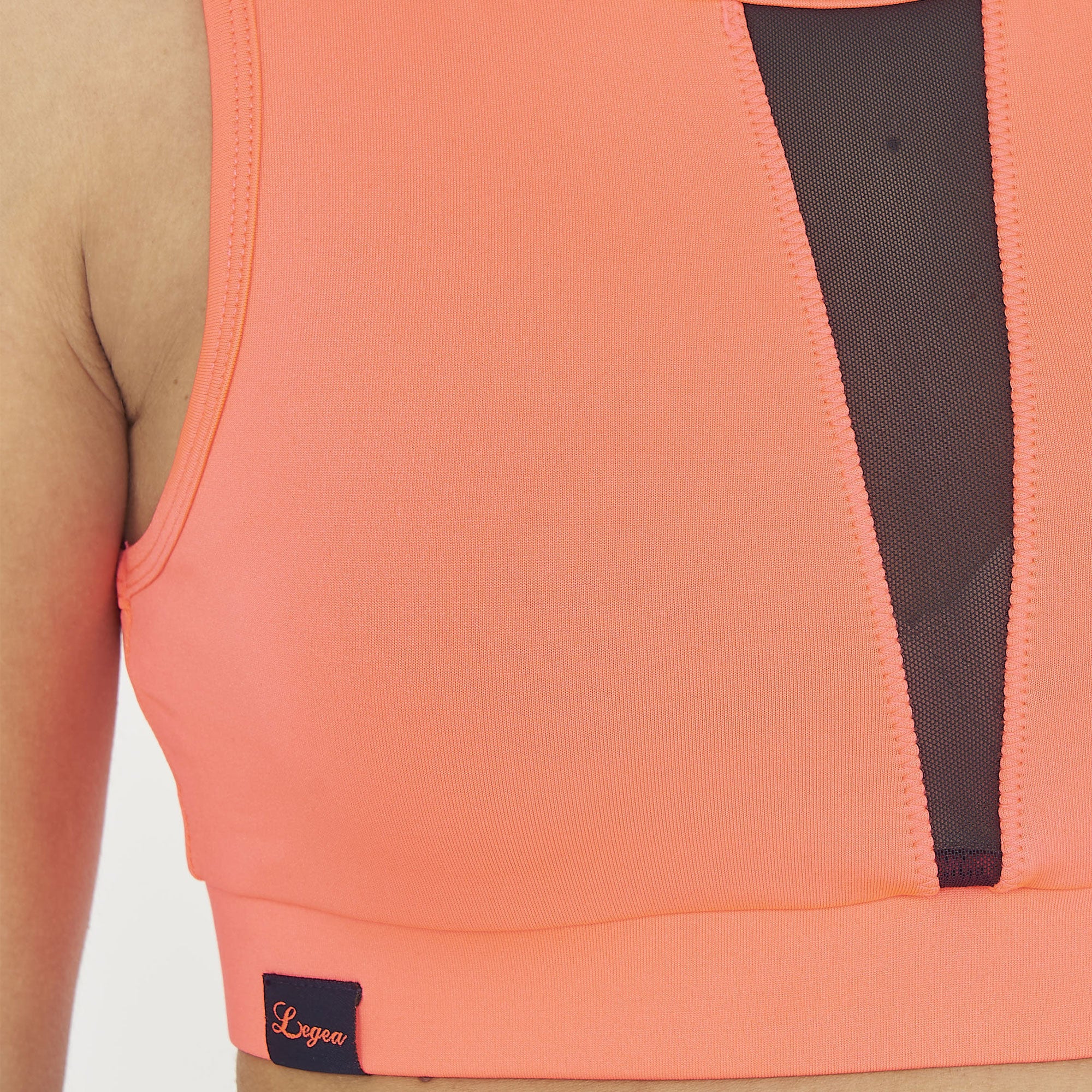 legea-top-fitness-gun-donna-corallo-fluo-xl image 3
