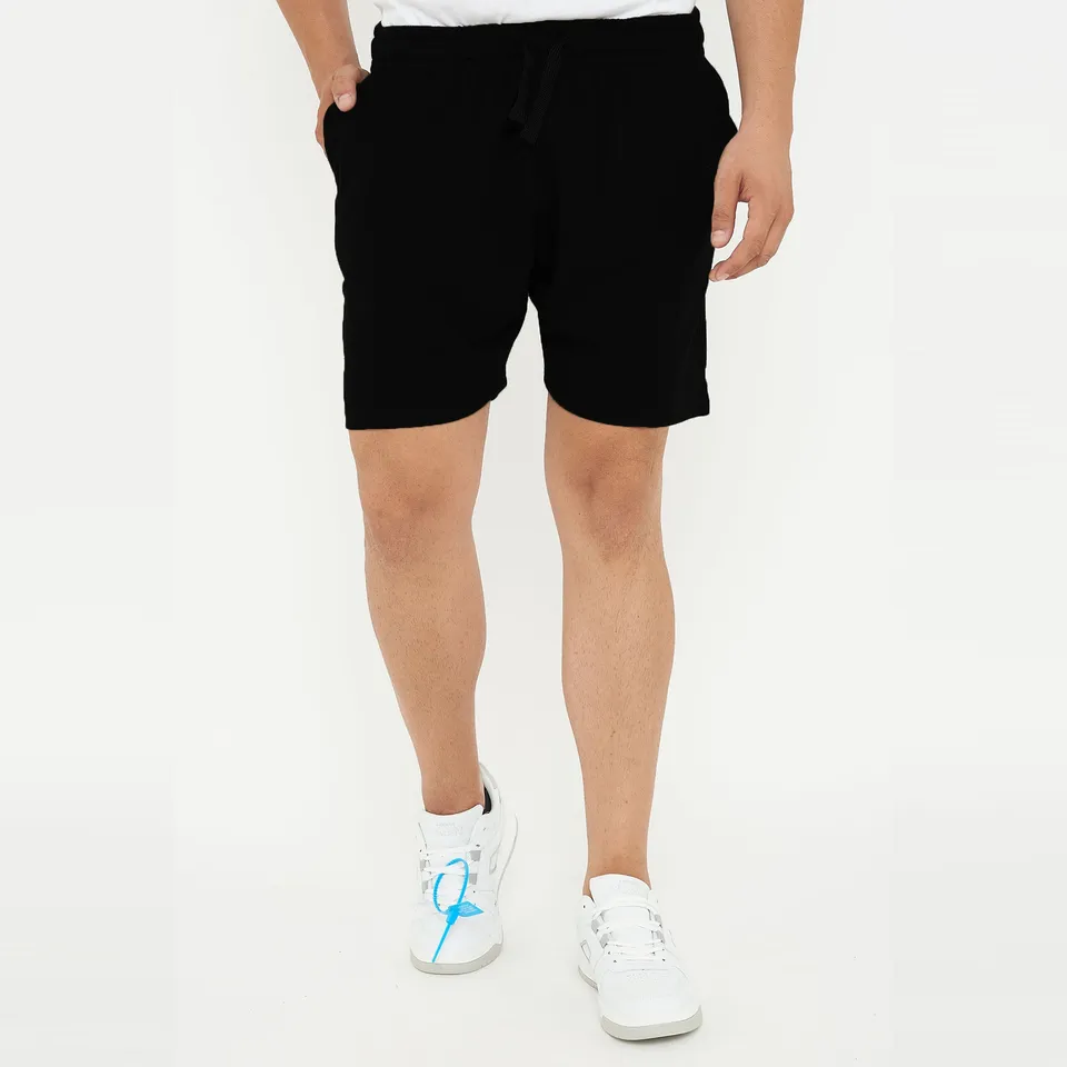legea-f7-pantaloncini-in-french-terry-nero-m image 1