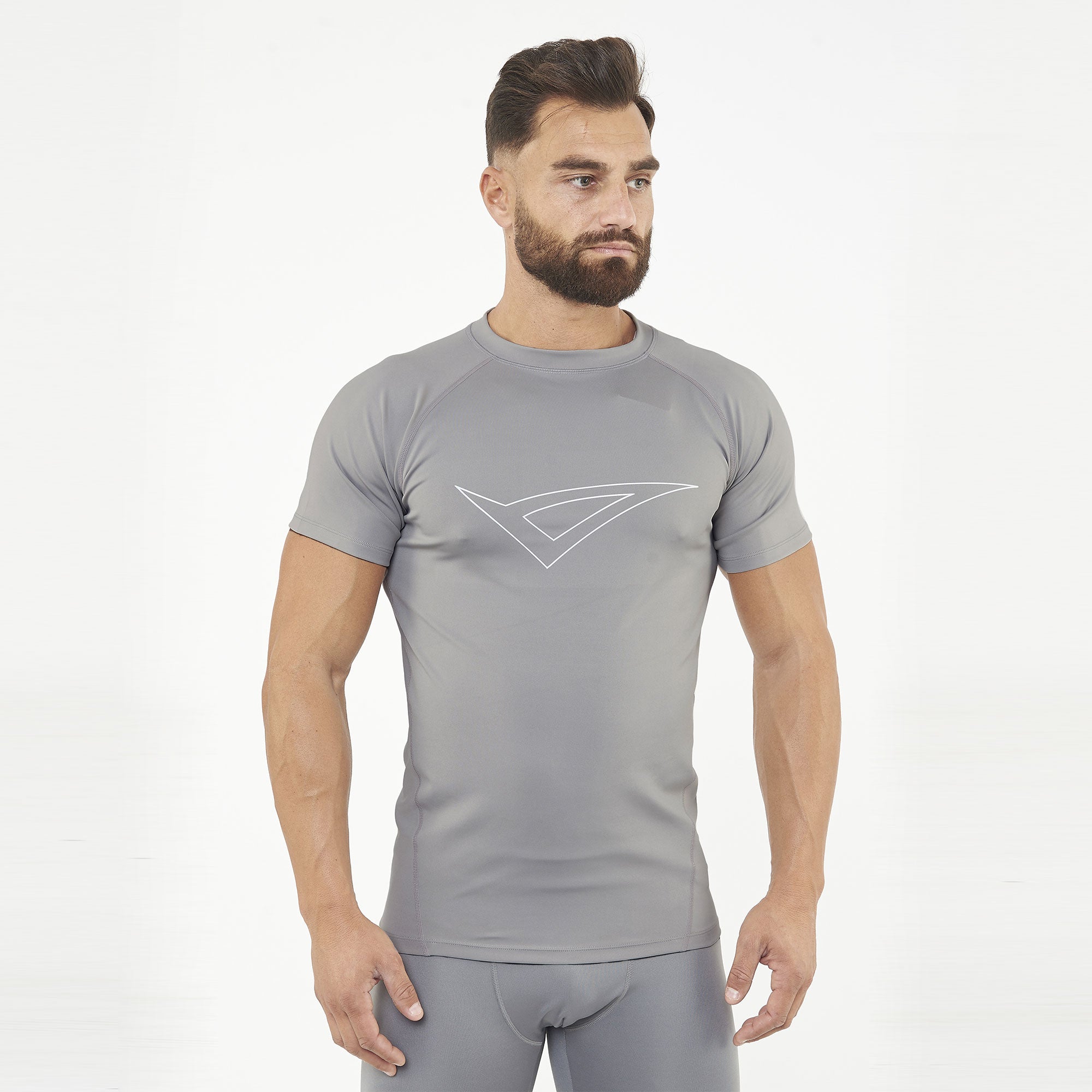 legea-maglia-termica-ironboy-tee-mezza-manica-piombo-m-l image 1