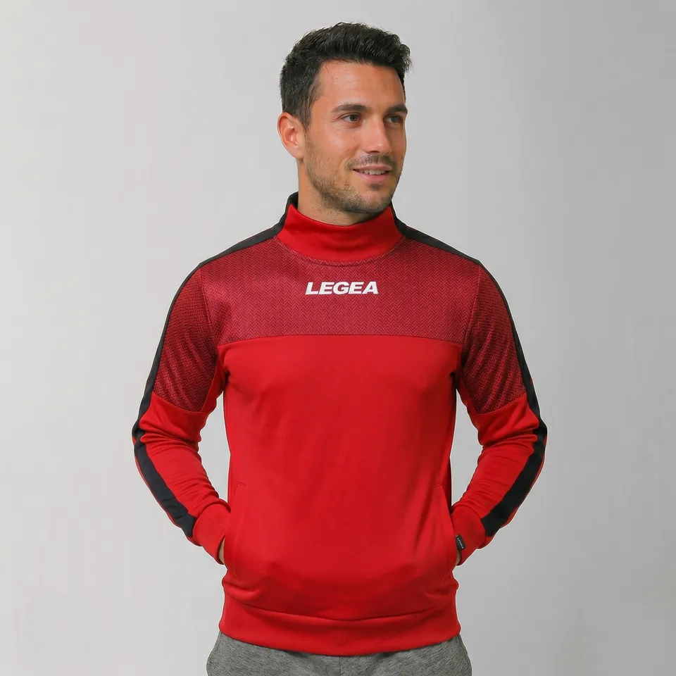 legea-damasco-giacca-da-allenamento-rosso-grigio-scuro-s image 1