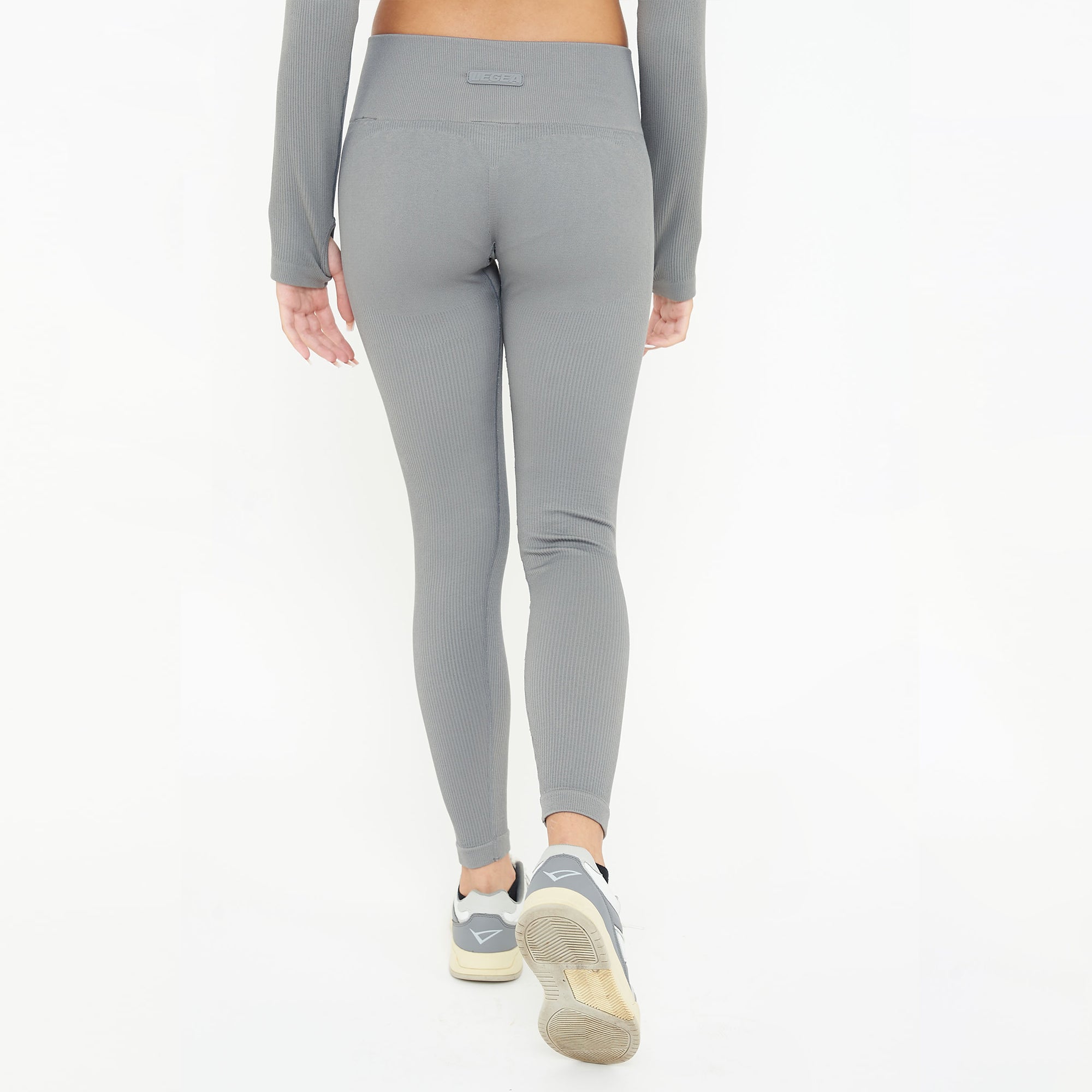 legea-burner-leggings-fitness-vita-alta-piombo-s image 2