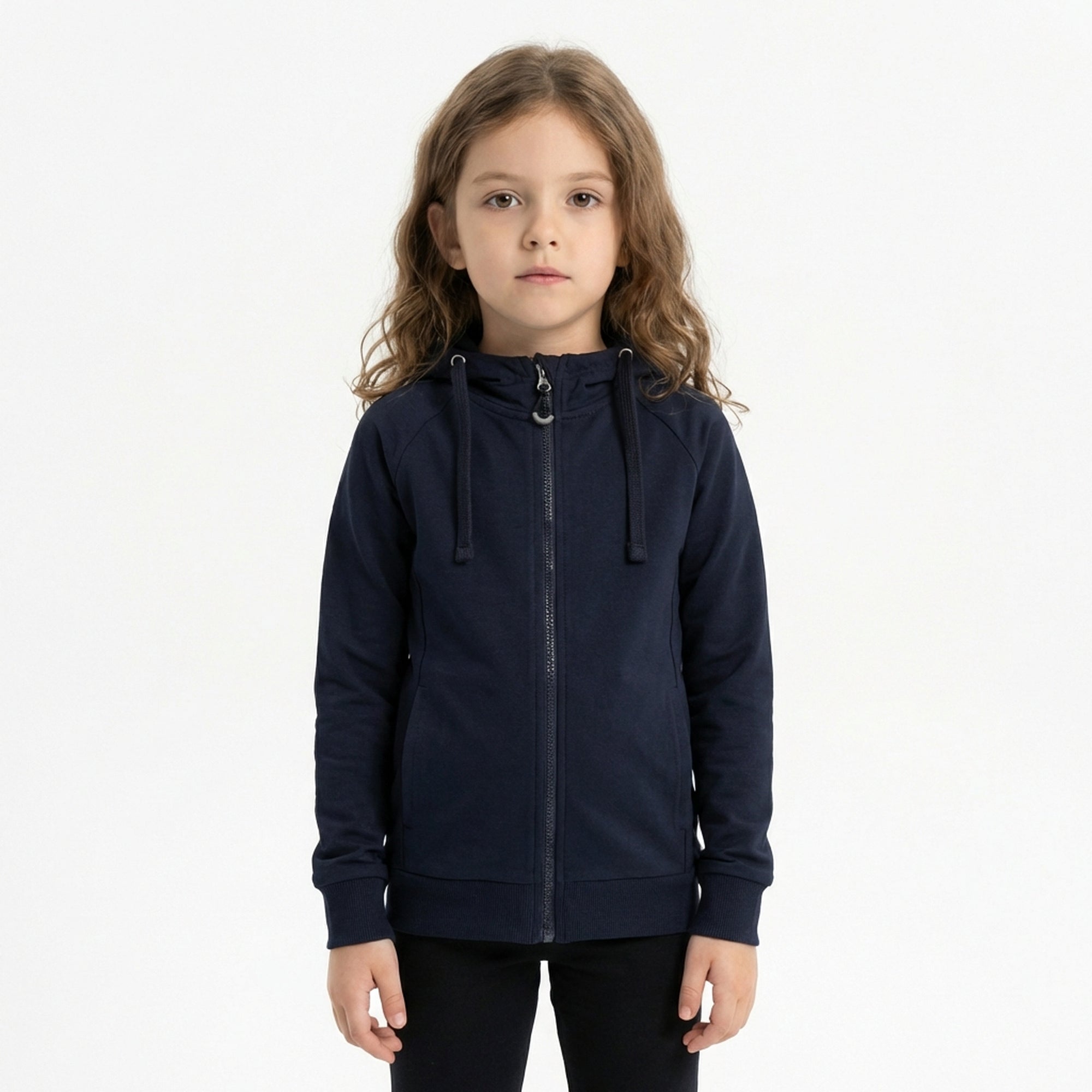 legea-felpa-dair-con-zip-e-cappuccio-blu-donna-xs image 1