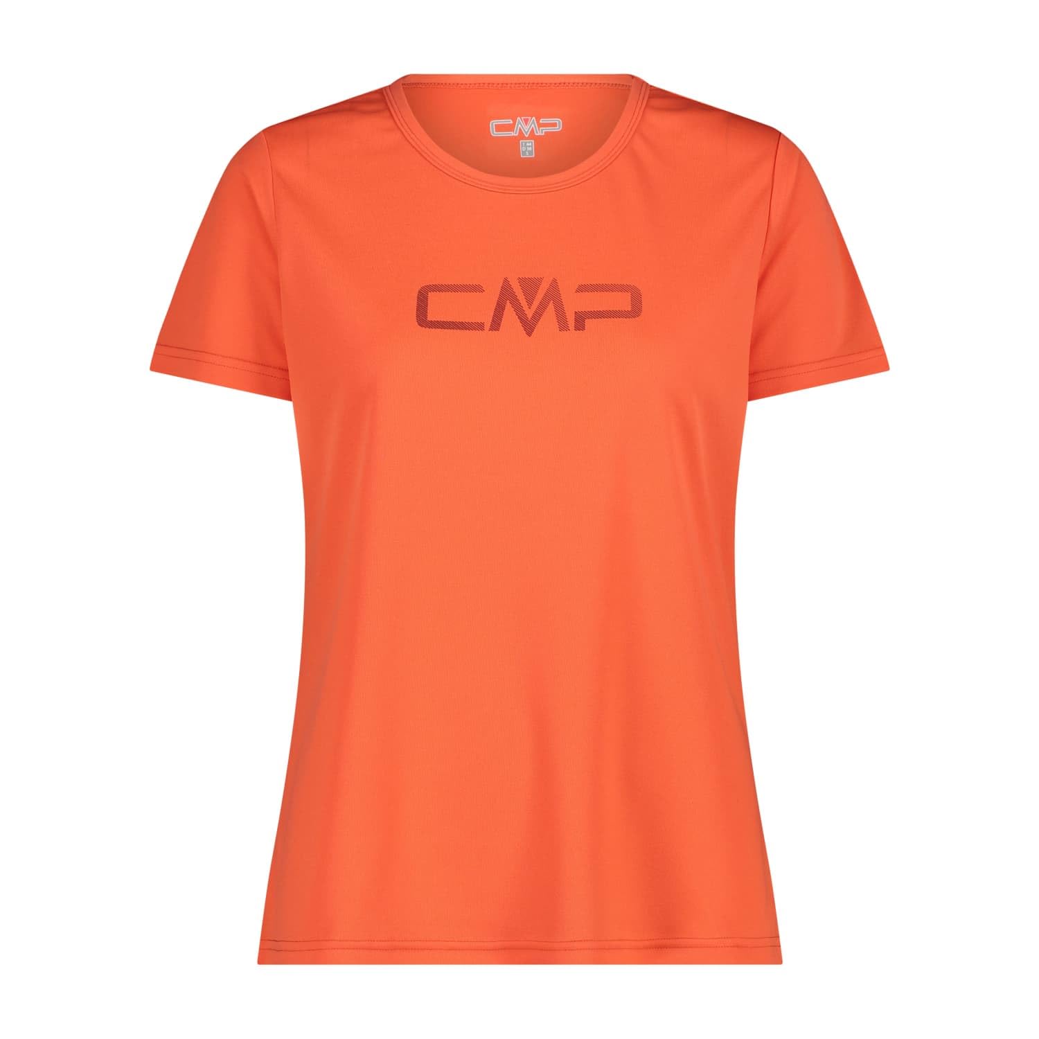 cmp-39t5676p-t-shirt-dry-function-girocollo-donna-con-logo image 8