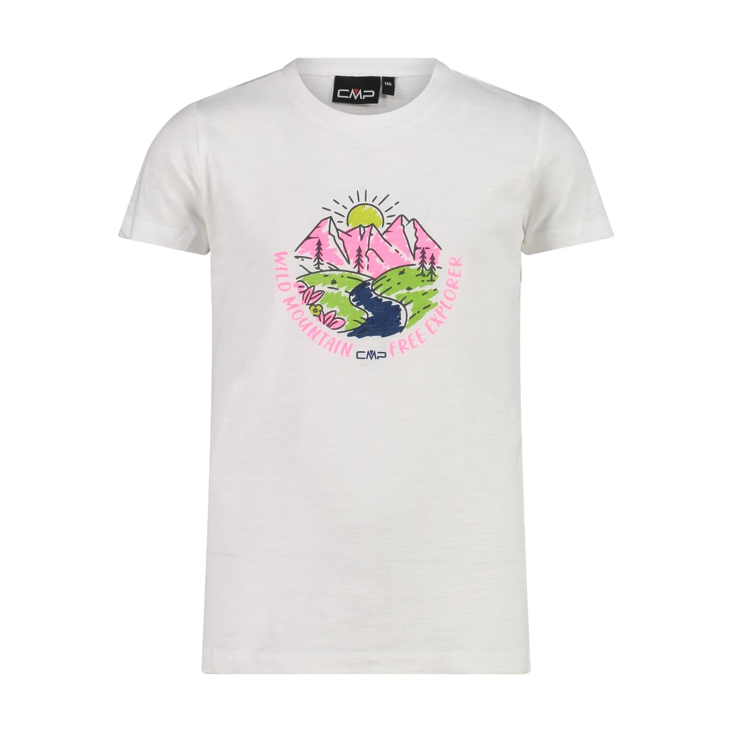 cmp-t-shirt-unisex-bambini-e-ragazzi-maglia-sportiva-maniche-corte image 1