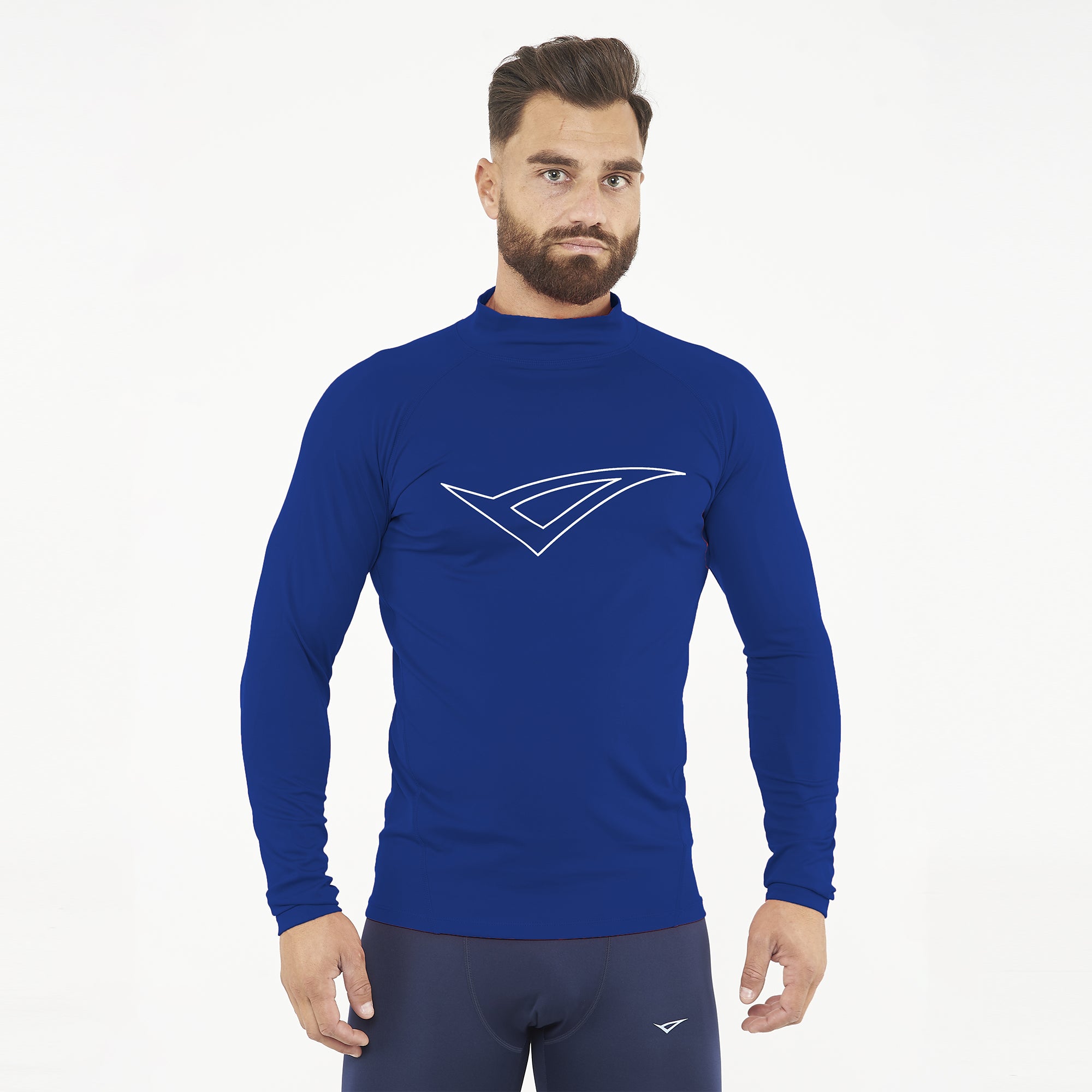 legea-ironboy-long-maglia-termica-da-allenamento-azzurro-xs-s image 1