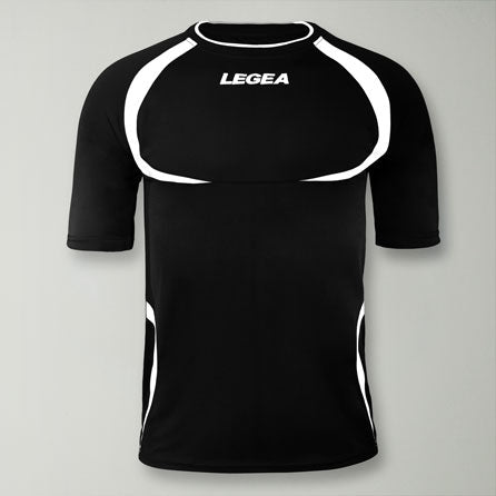 legea-taipei-maglia-allenamento-microforata-nero-bianco-3xs image 1