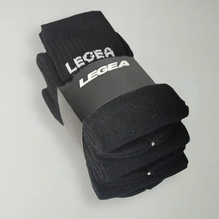legea-bundy-calzino-alto-in-cotone-nero image 1