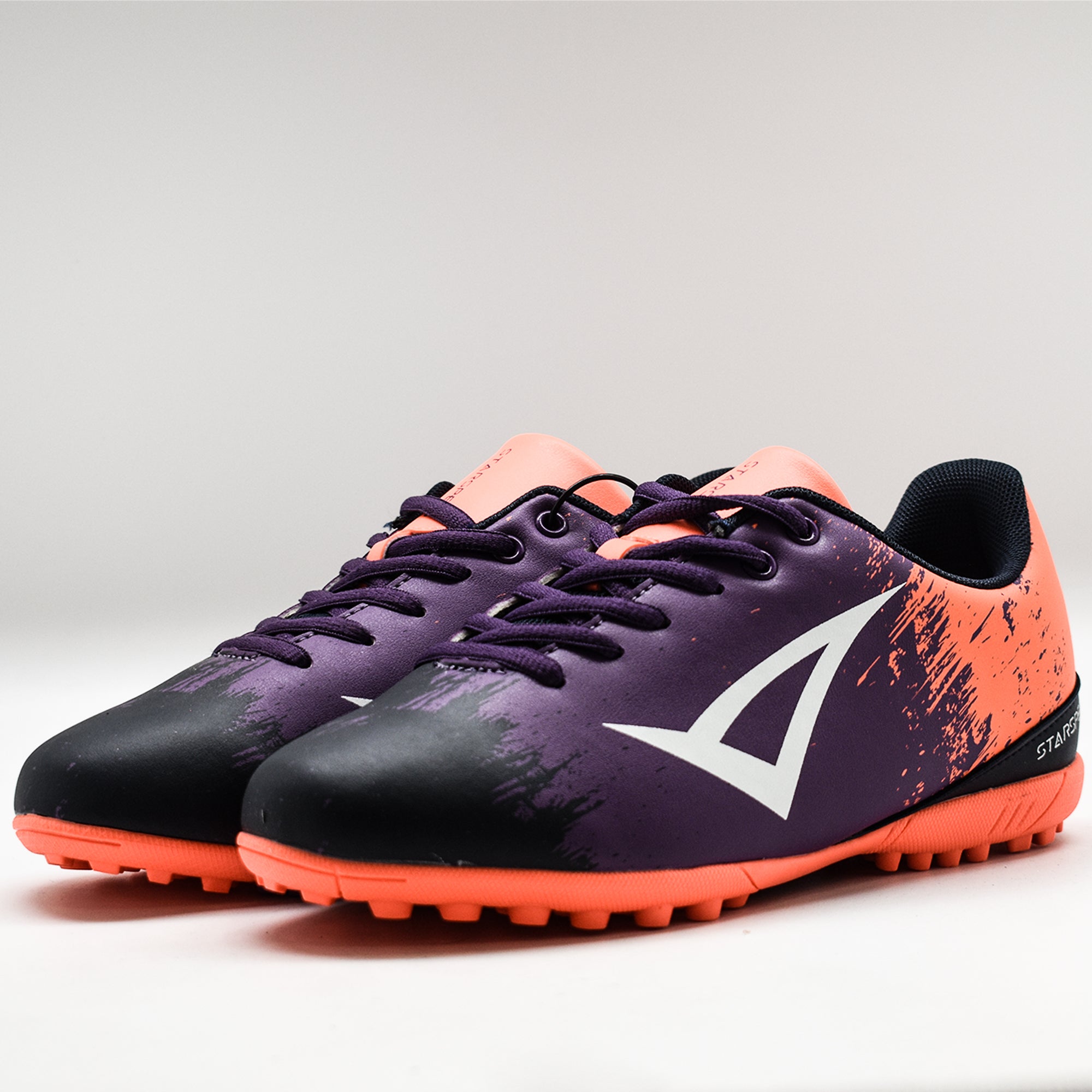 legea-starspeed-scarpa-da-calcetto-outdoor-arancio-viola-37 image 2