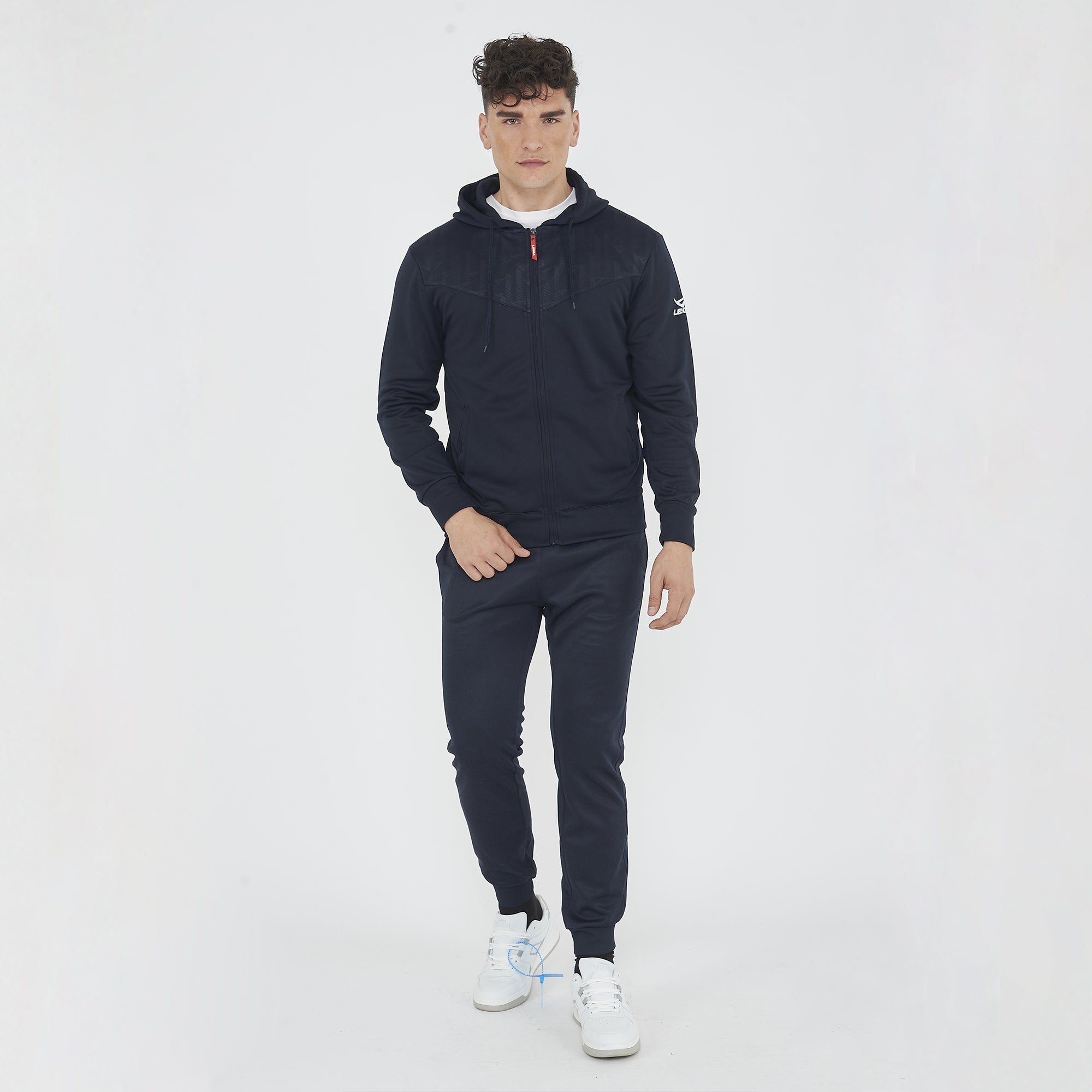 legea-saburo-tuta-sportiva-completa-con-cappuccio-blu-navy-xl image 1