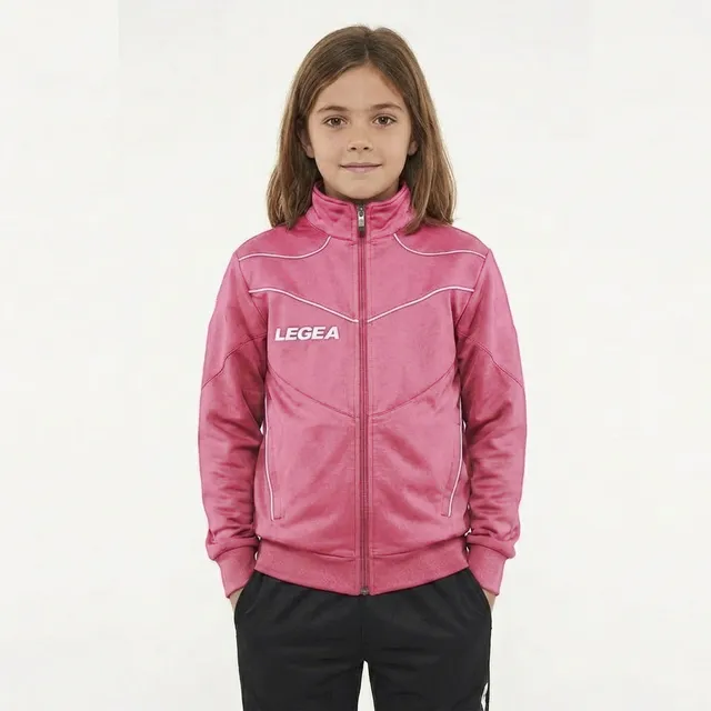 legea-texas-junior-giacca-sportiva-con-zip-e-cappuccio-rosa-3xs-taglie-piccole image 1