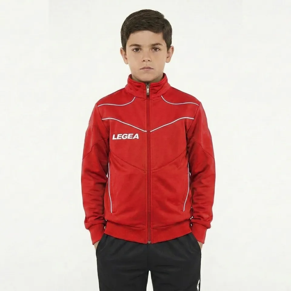 legea-texas-junior-giacca-sportiva-con-zip-rosso-2xs image 1