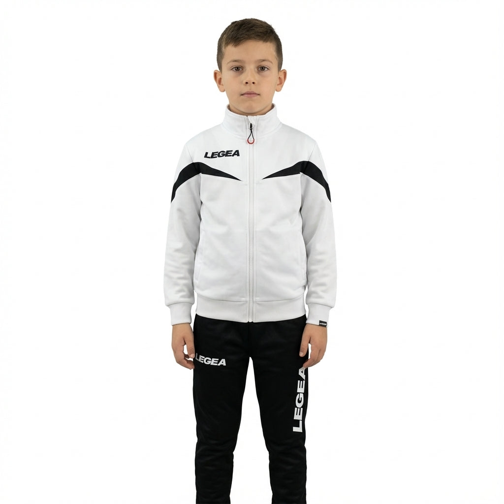 legea-salvador-bogota-tuta-sportiva-completa-bianco-nero-3xs image 1