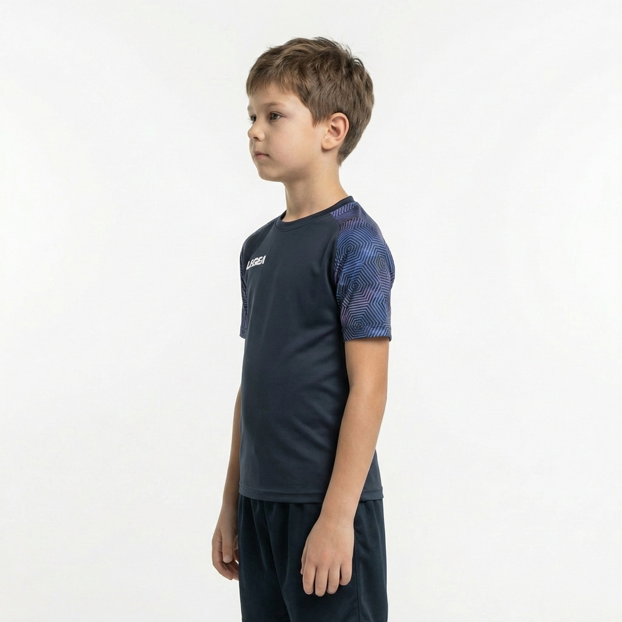 legea-giacarta-maglia-running-grigio-scuro-turchese-xs image 3
