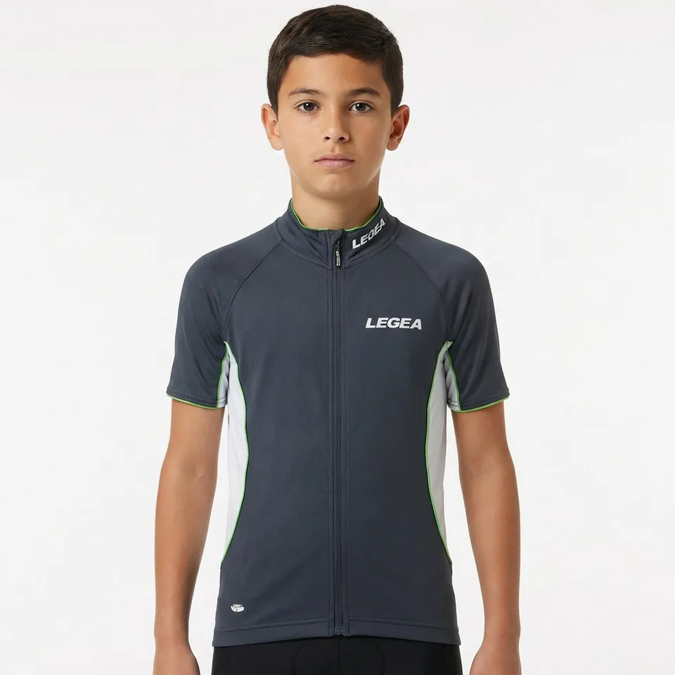 legea-boston-maglia-tecnica-allenamento-mezza-zip-grigio-xs image 1