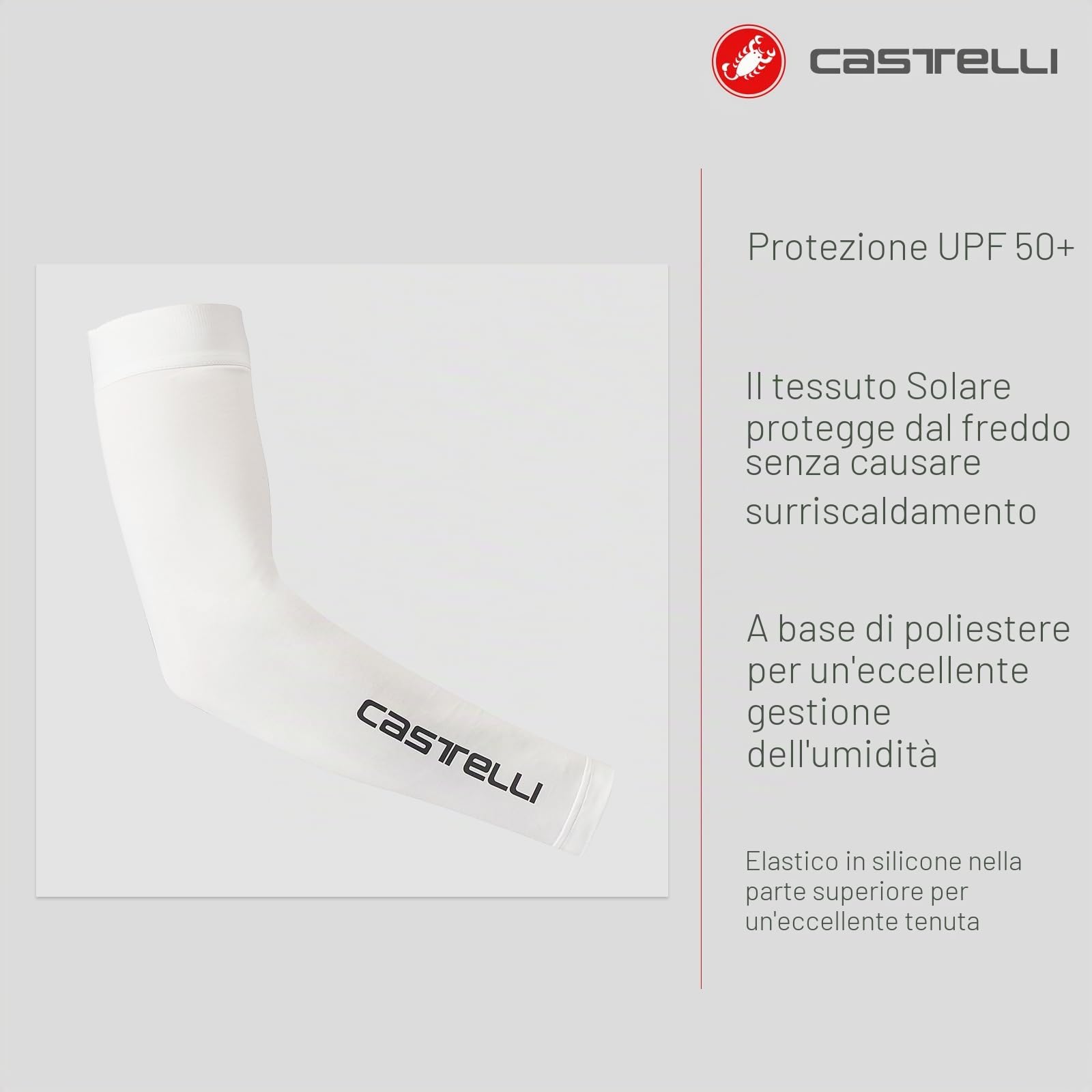 castelli-upf-50-light-arm-sleeves-manicotti-unisex image 2