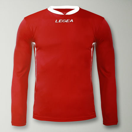 legea-dusseldorf-maglia-da-calcio-a-maniche-lunghe-rosso-bianco-m image 1