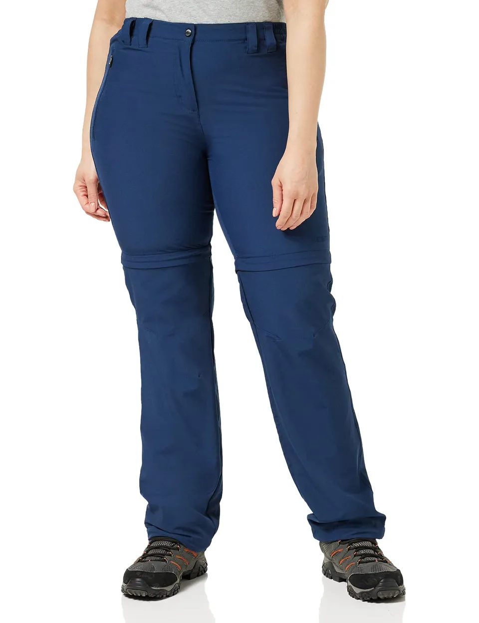 cmp-rigel-pantaloni-zip-off-donna-comfort-fit image 1