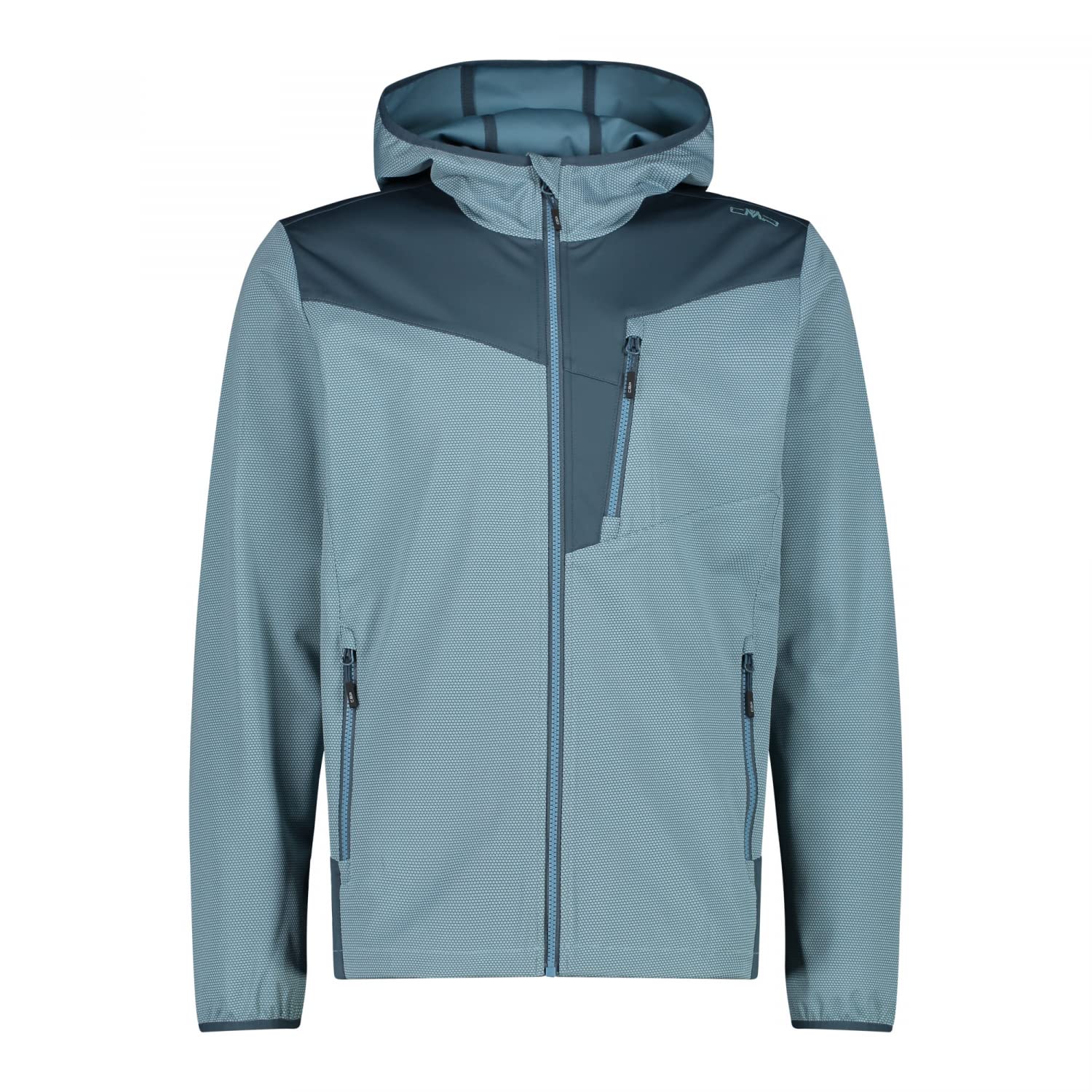 cmp-knit-tech-giacca-softshell-uomo-con-cappuccio-fisso-malva-geraneo-42 image 5