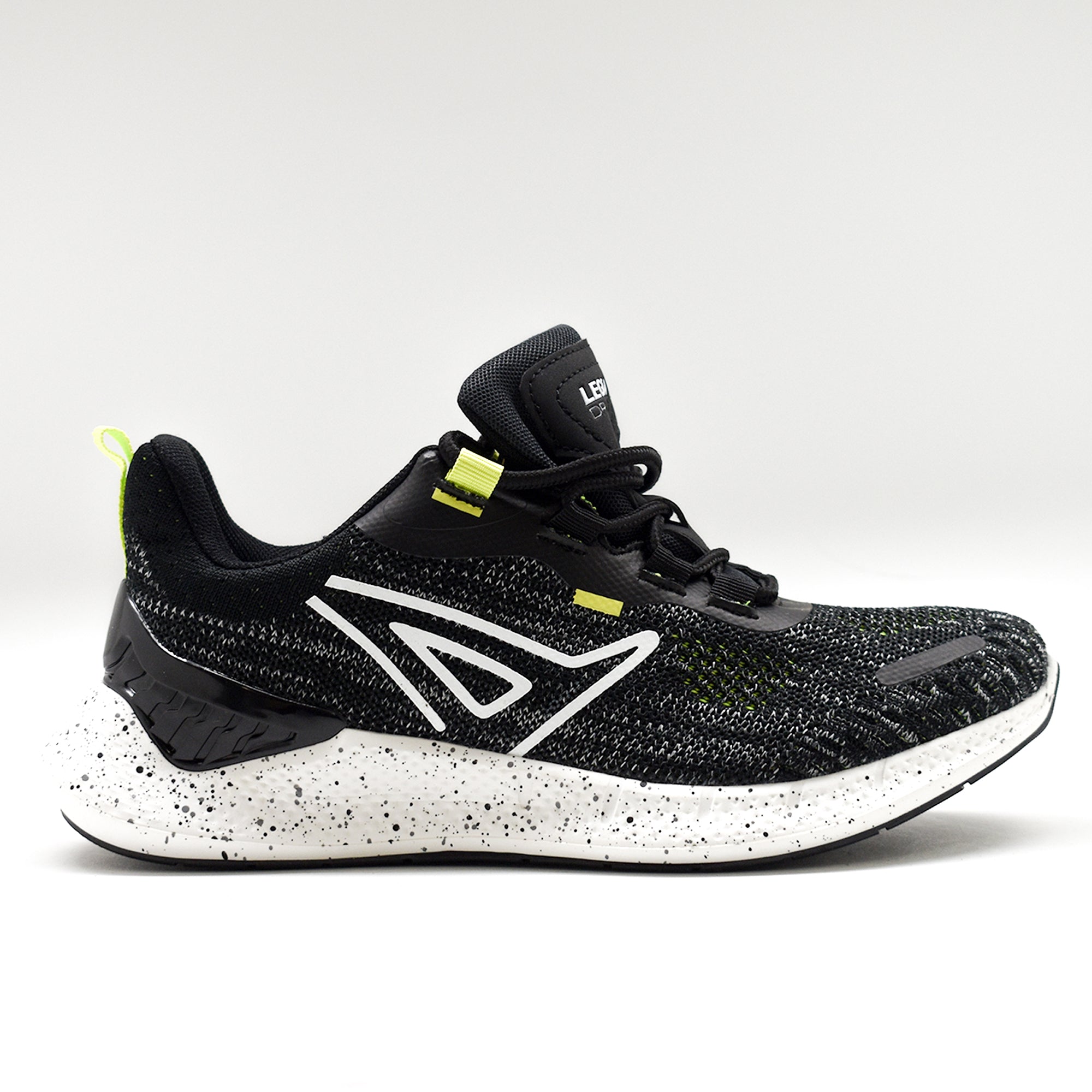 legea-scarpe-running-drilled-all-route-nero-giallo-fluo-43 image 2