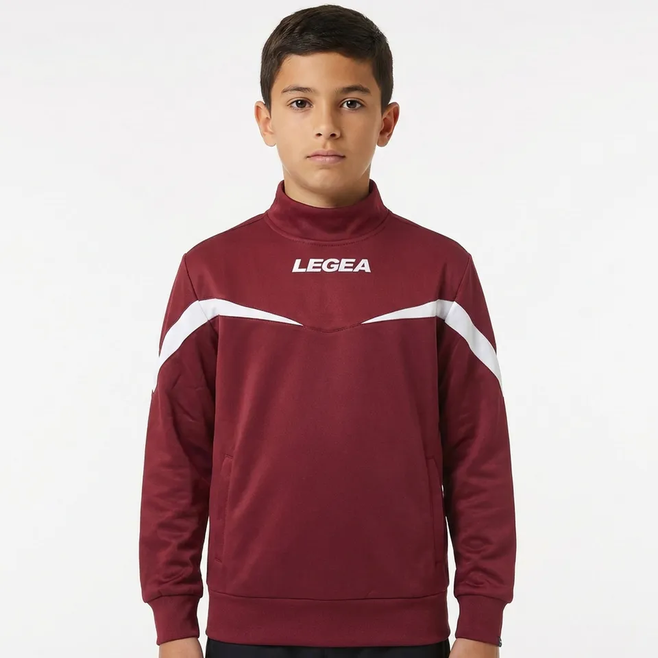 legea-calcutta-giacca-allenamento-zip-intera-granata-xs image 1