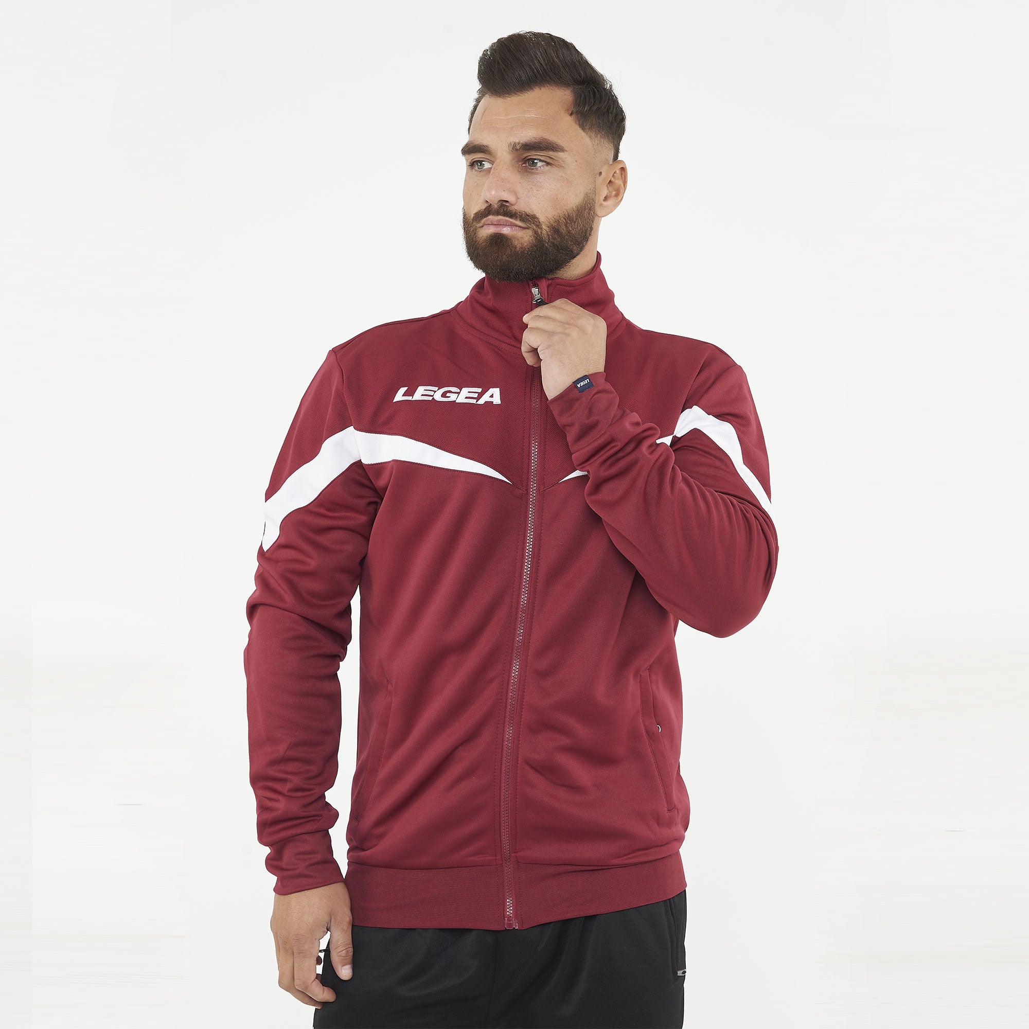 legea-salvador-giacca-sportiva-con-zip-granata-xs-taglie-piccole image 4