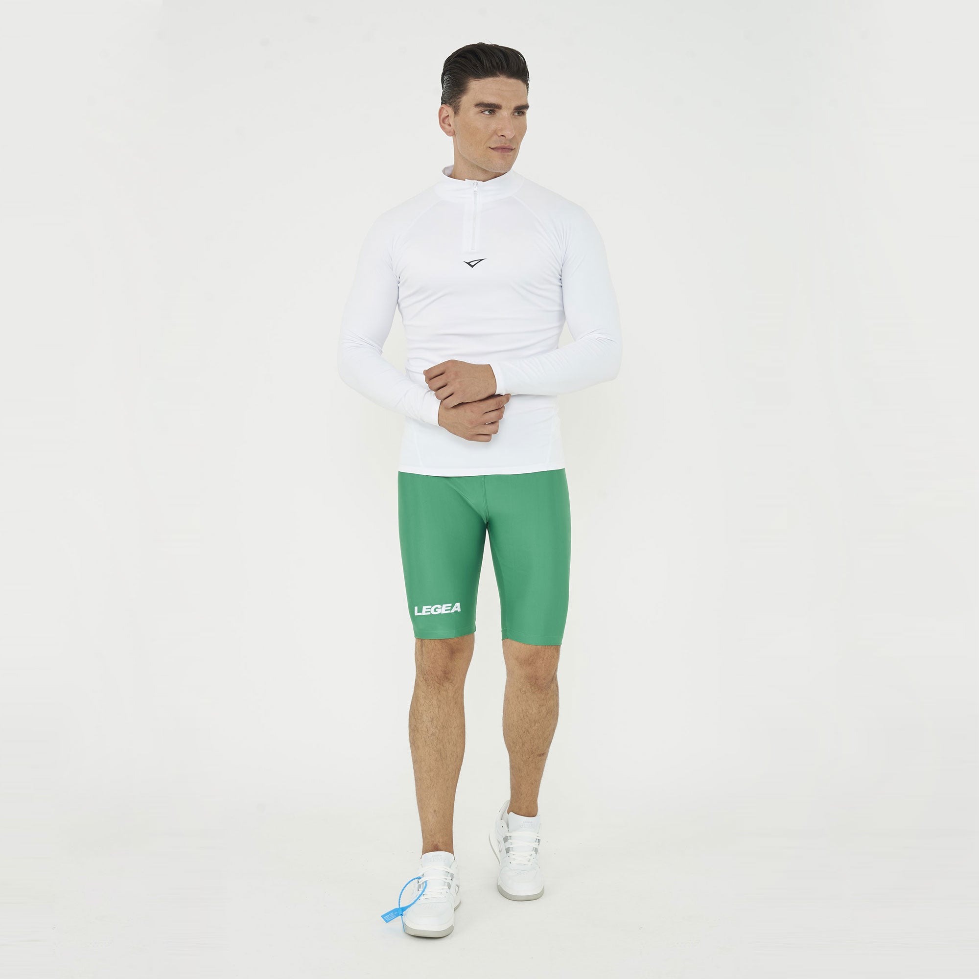 legea-corsa-pantaloncini-termici-running-verde-l image 2