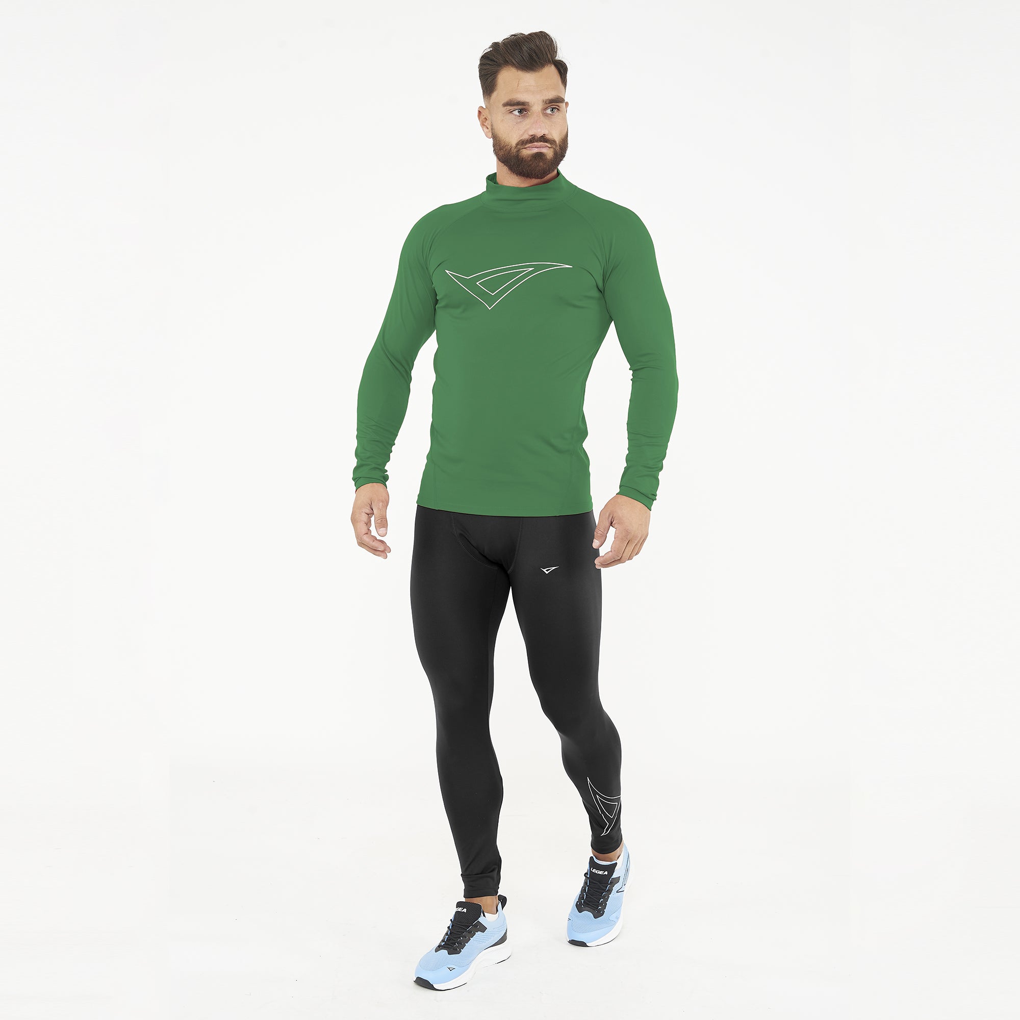 legea-ironboy-long-maglia-termica-allenamento-verde image 5