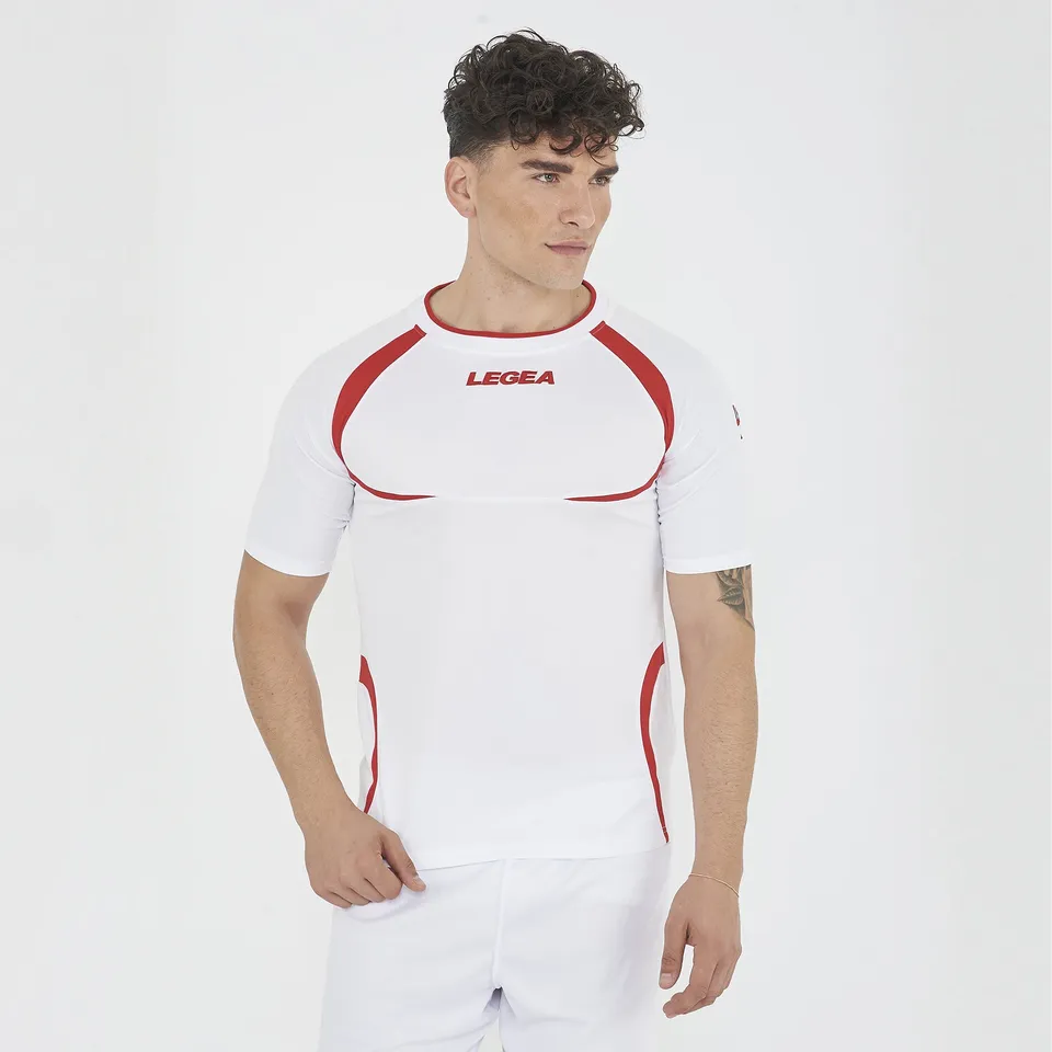 legea-taipei-maglia-a-maniche-corte-bianco-rosso-m image 1