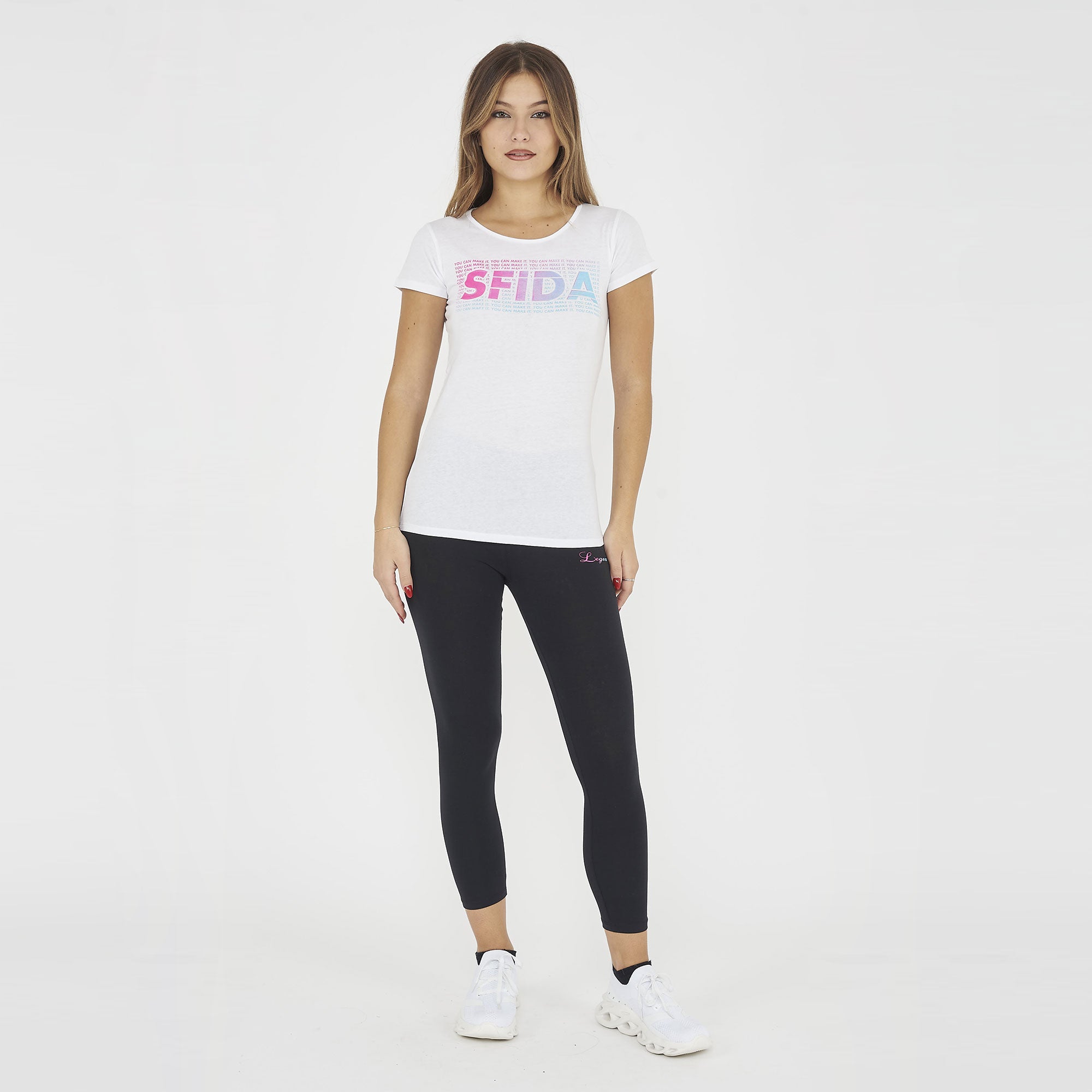 legea-surva-completo-donna-in-cotone-bianco-nero-m image 1