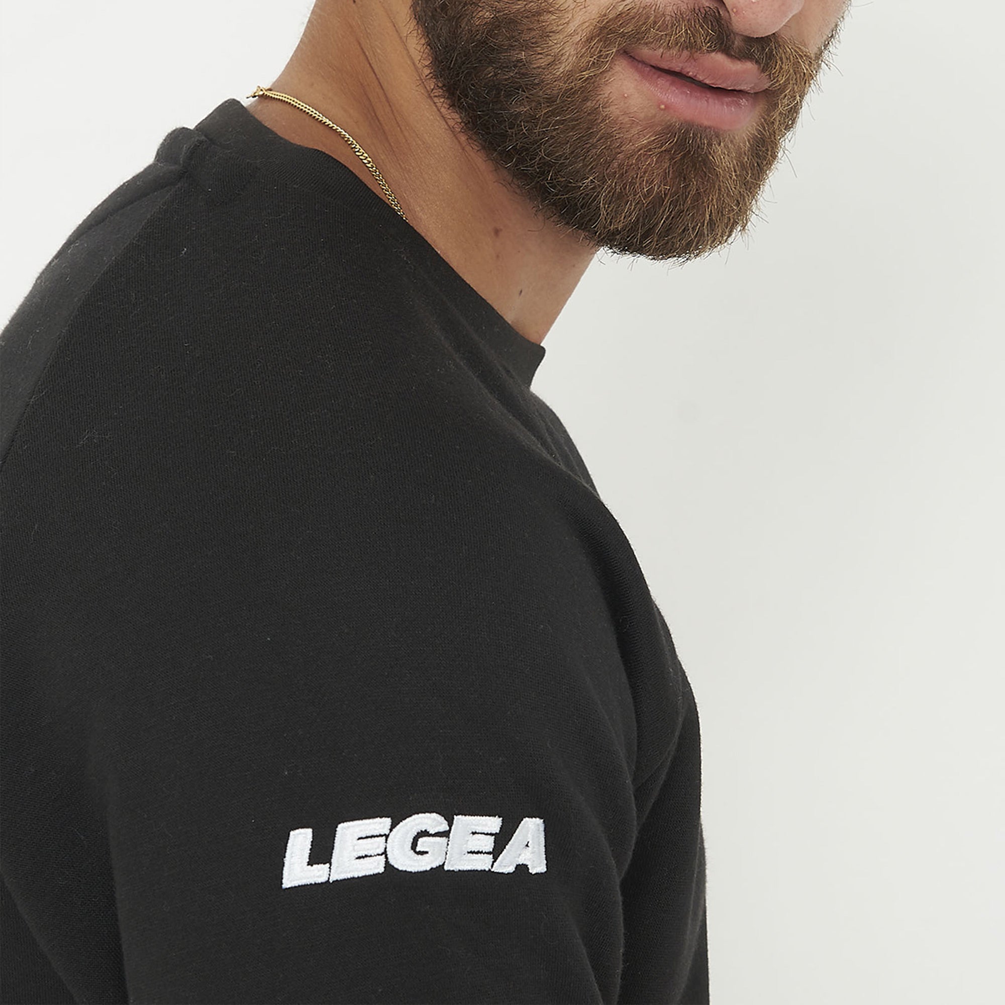 legea-zagabria-felpa-girocollo-mezza-zip-nero-nero-2xl image 6