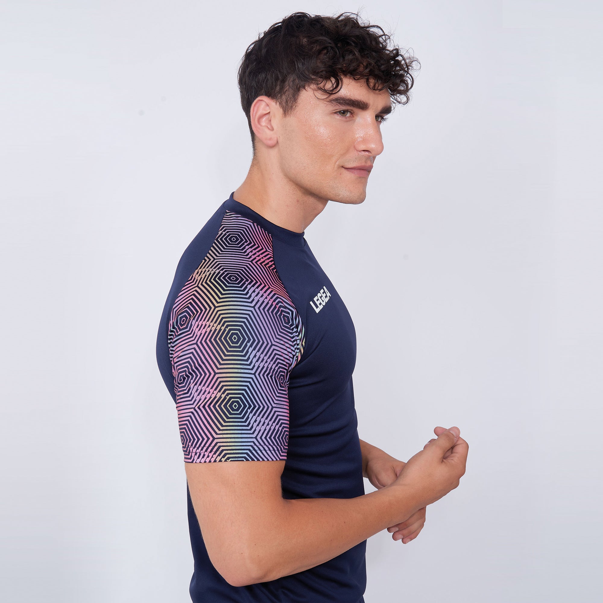 legea-giacarta-maglia-running-blu-pesca-neon-2xl image 3
